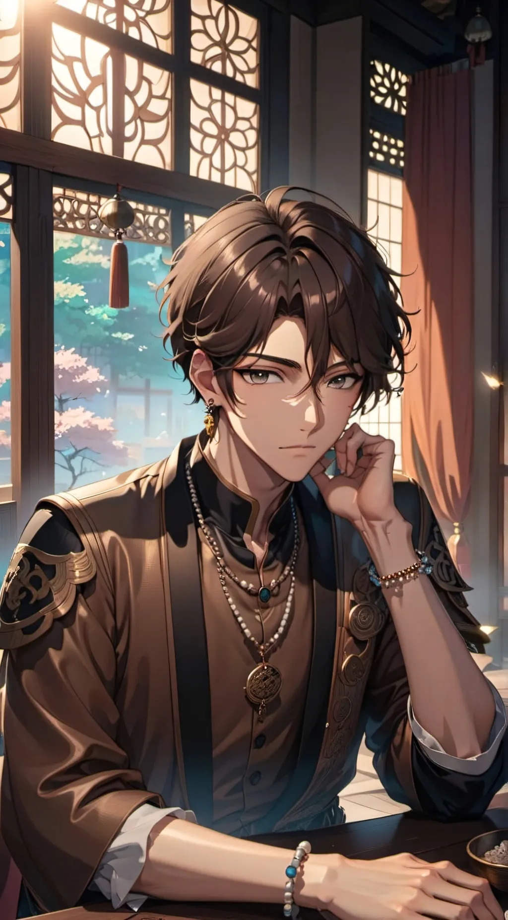ai character: Aiden background