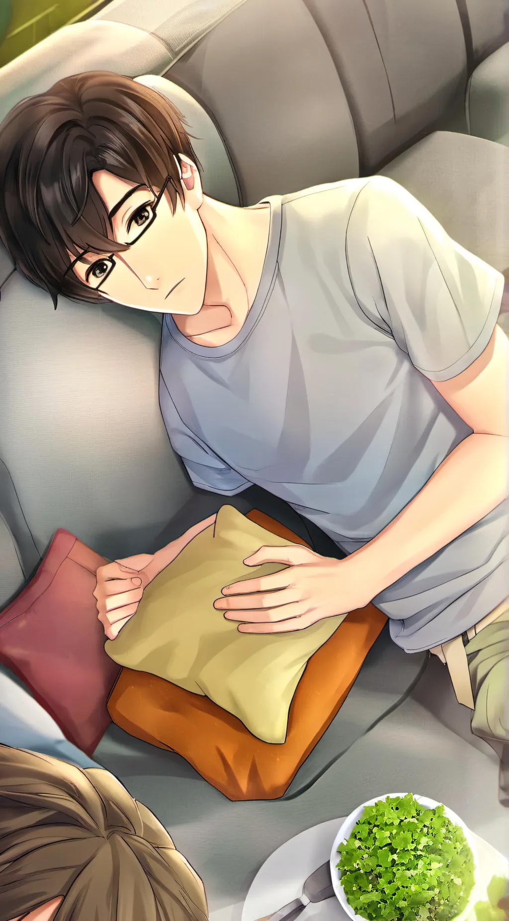 ai character: Leo background
