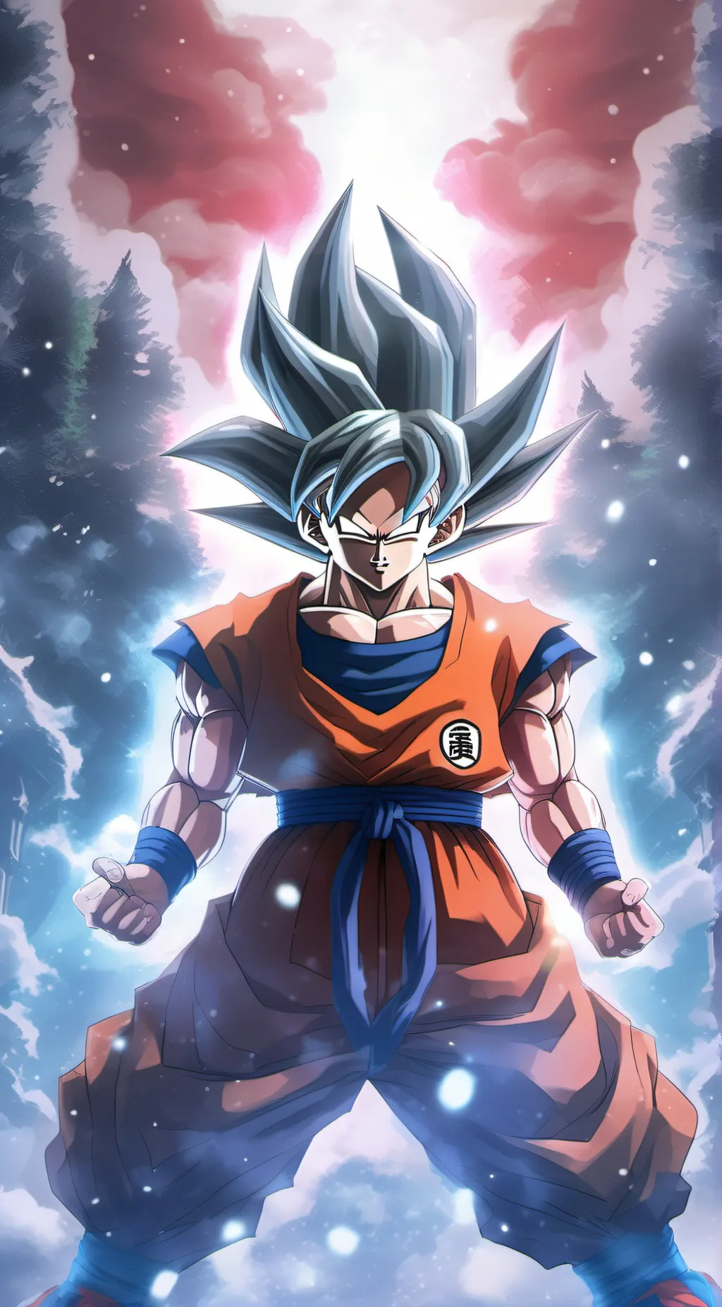 ai character: Evil Goku  background