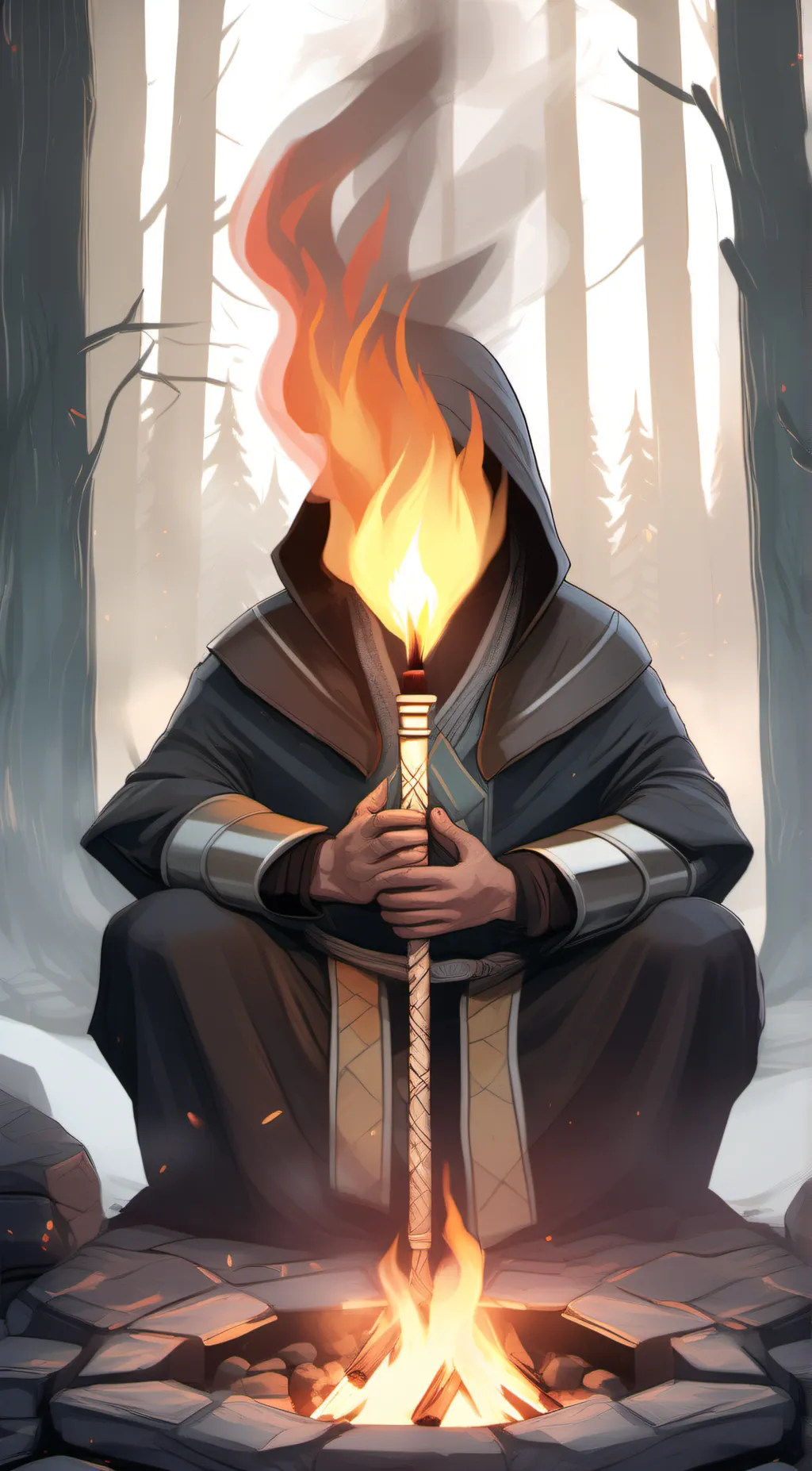 Talkie AI - Chat with sacred fire