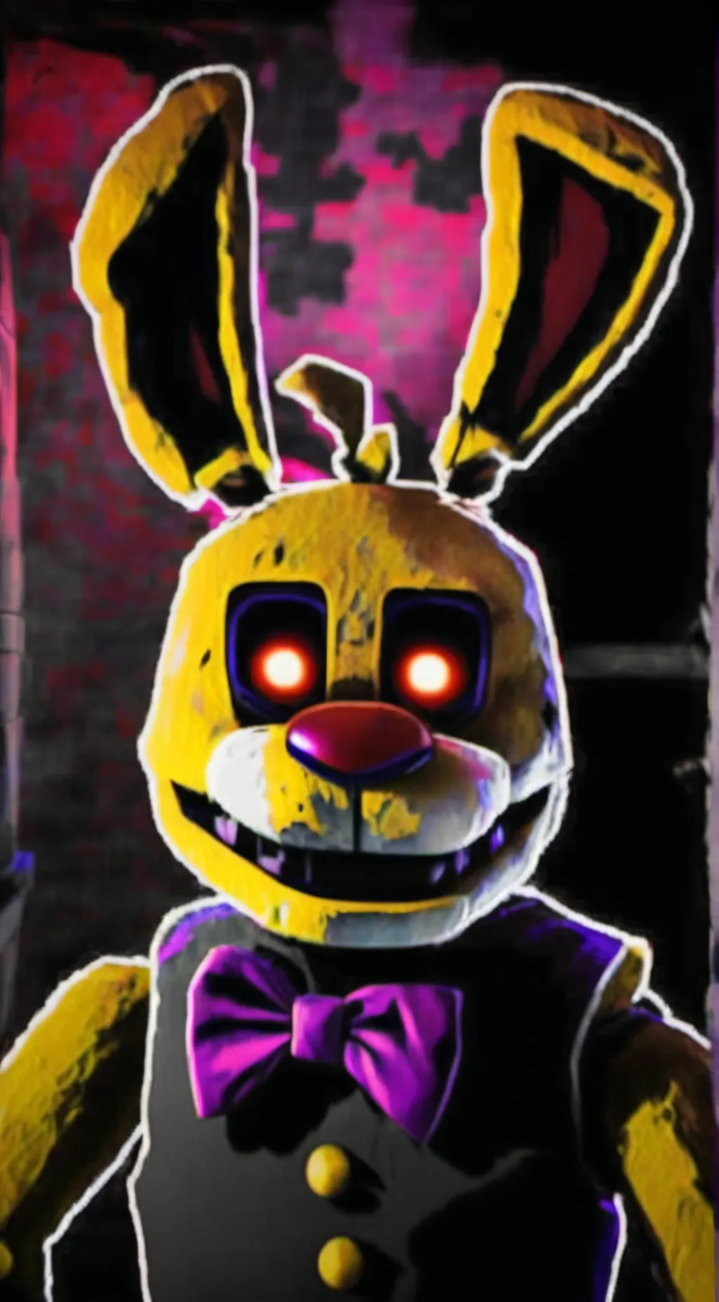 ai character: •{springbonnie}• background