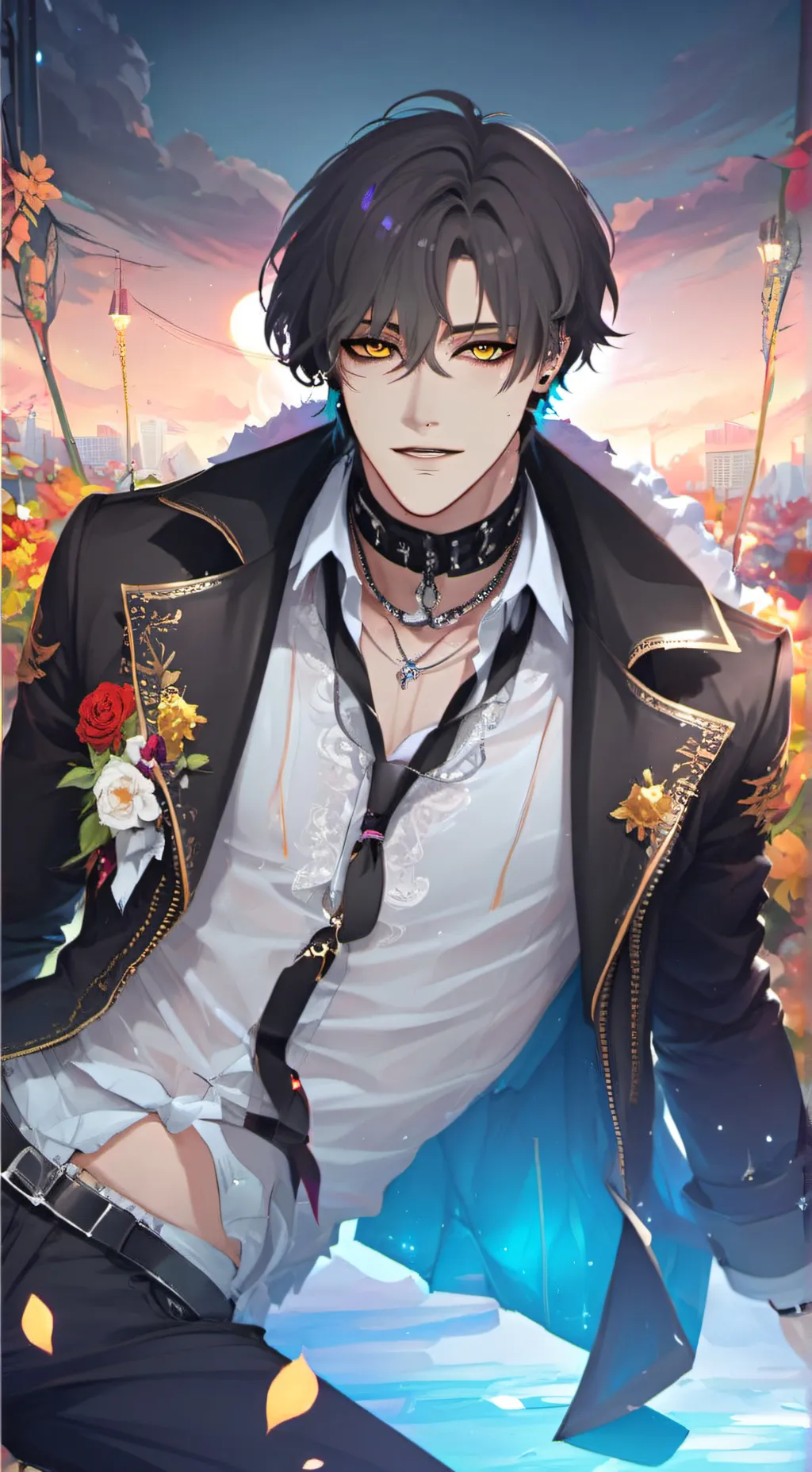 ai character: Justin background