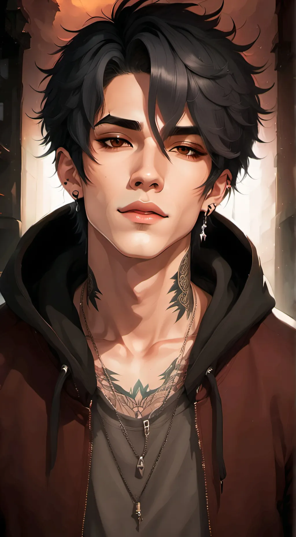 ai character: Vic background