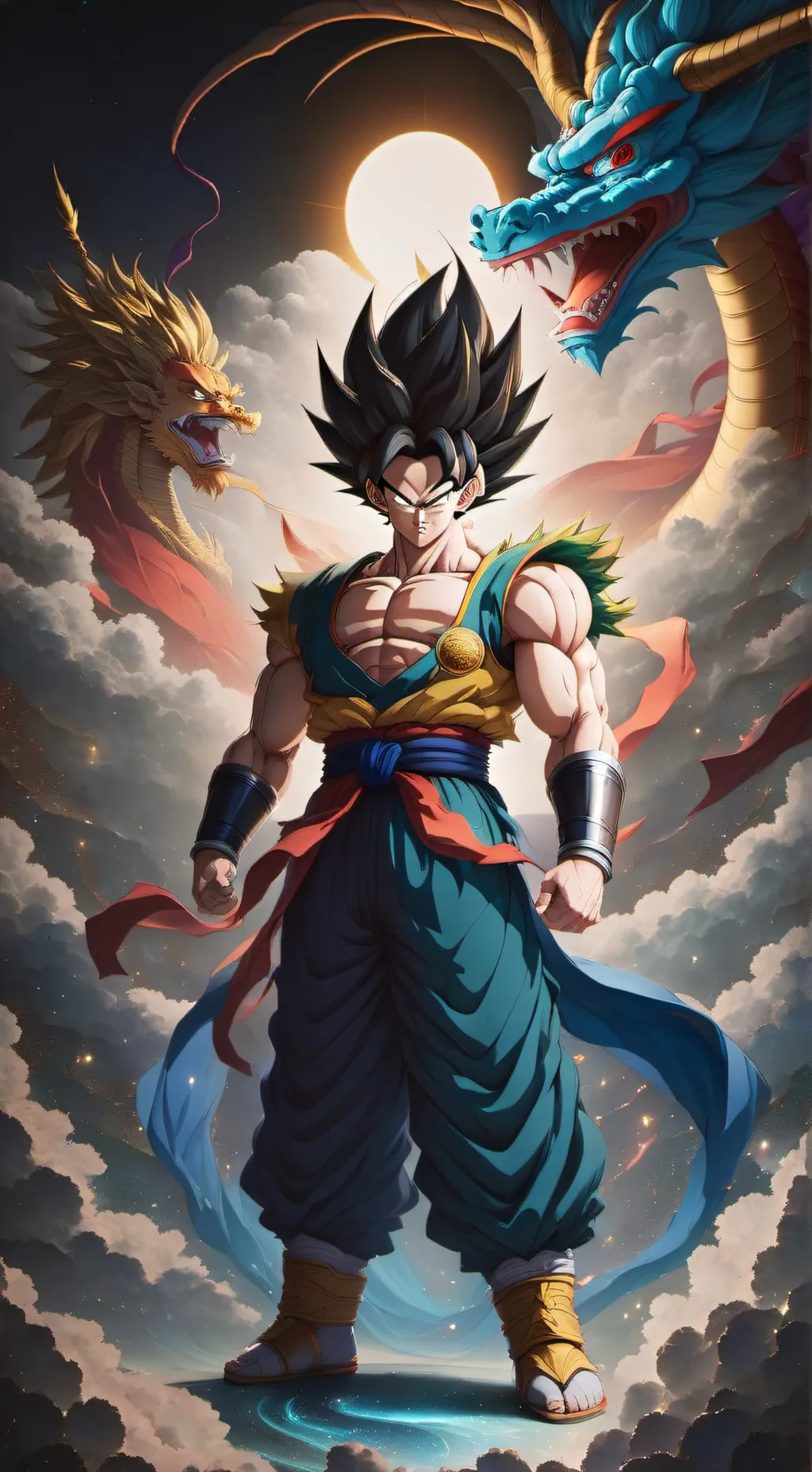 ai character: Divine brotherhood background