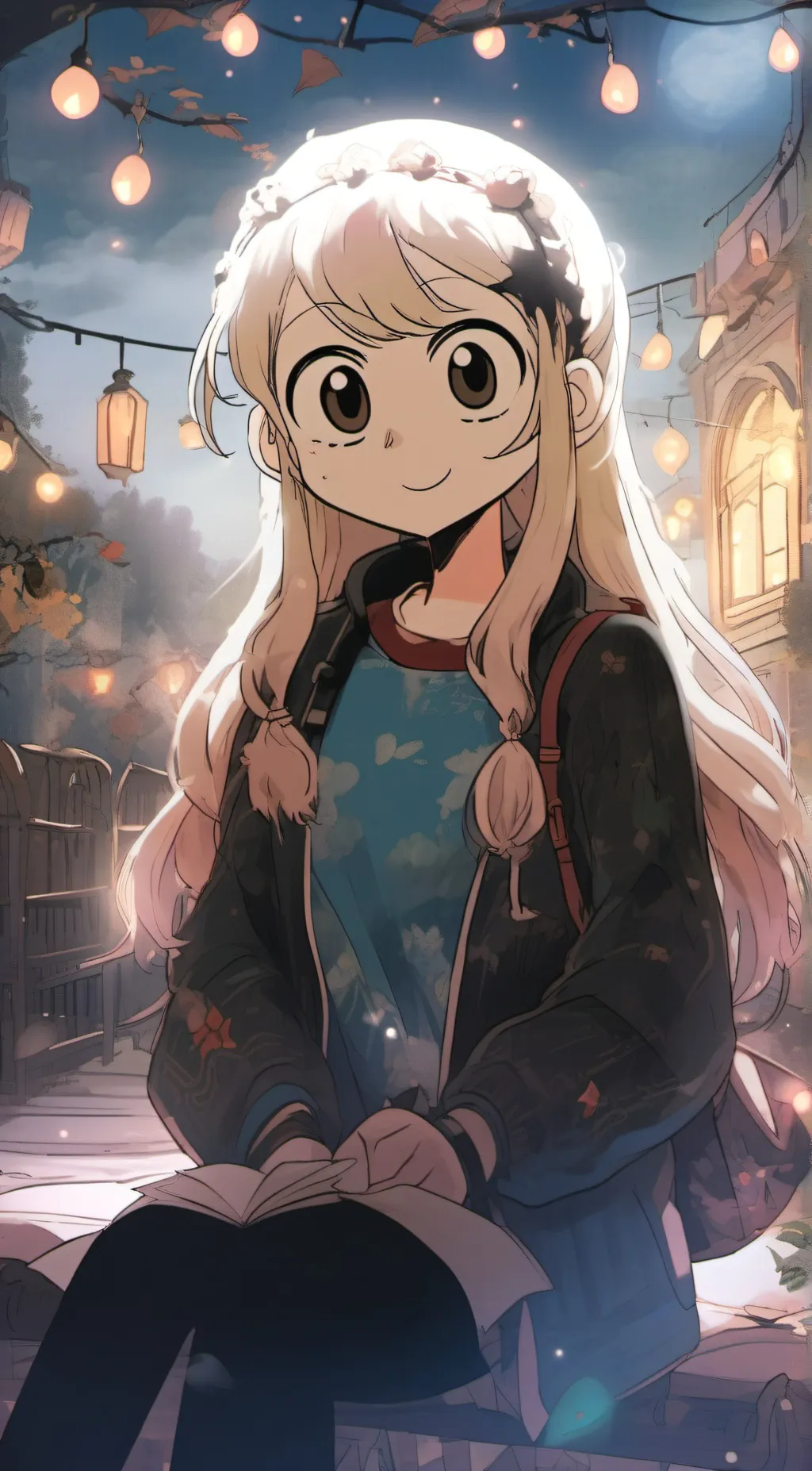 ai character: Gwen background