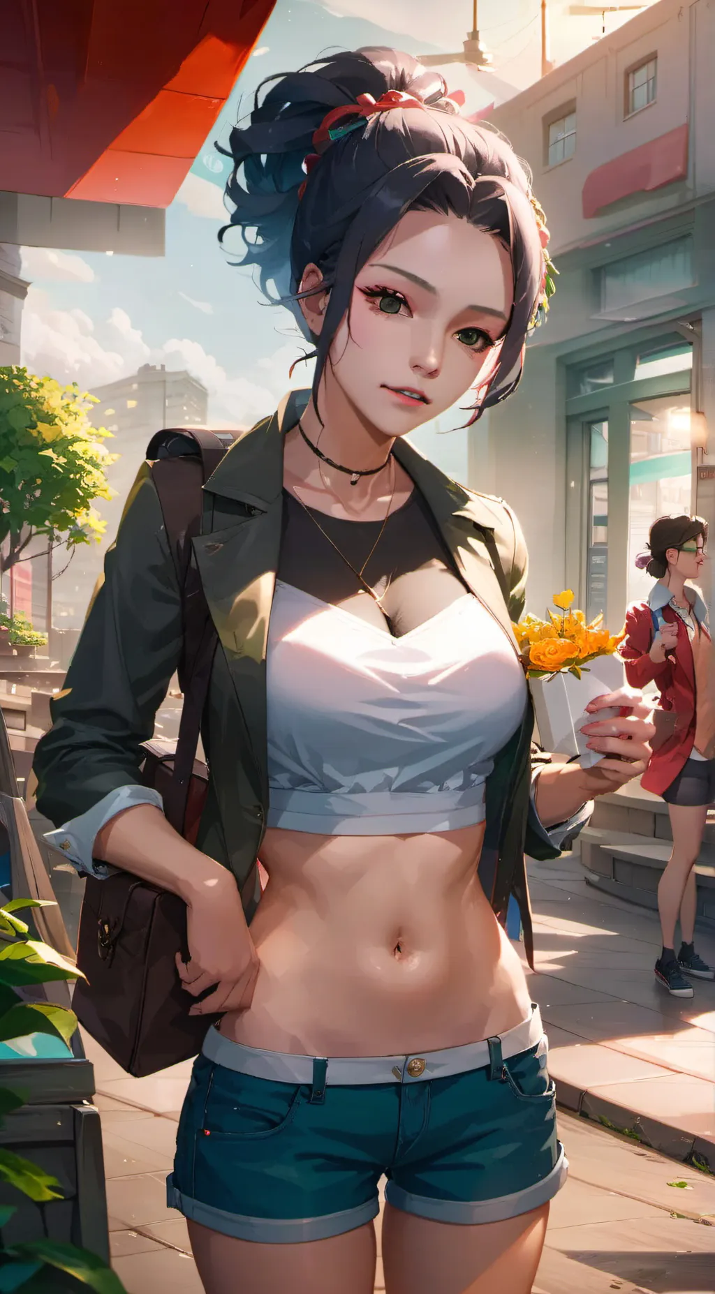 ai character: love background