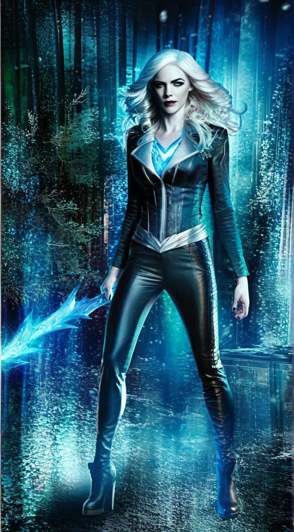 ai character: killer Frost  background