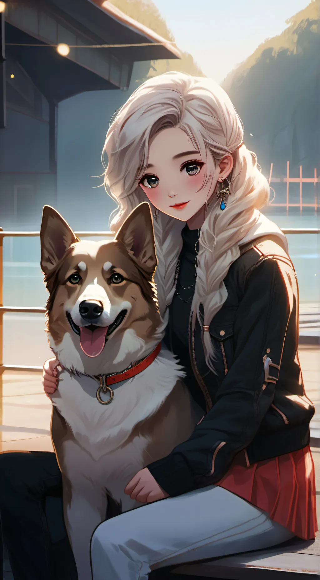 ai character: Psycho Best Friend background