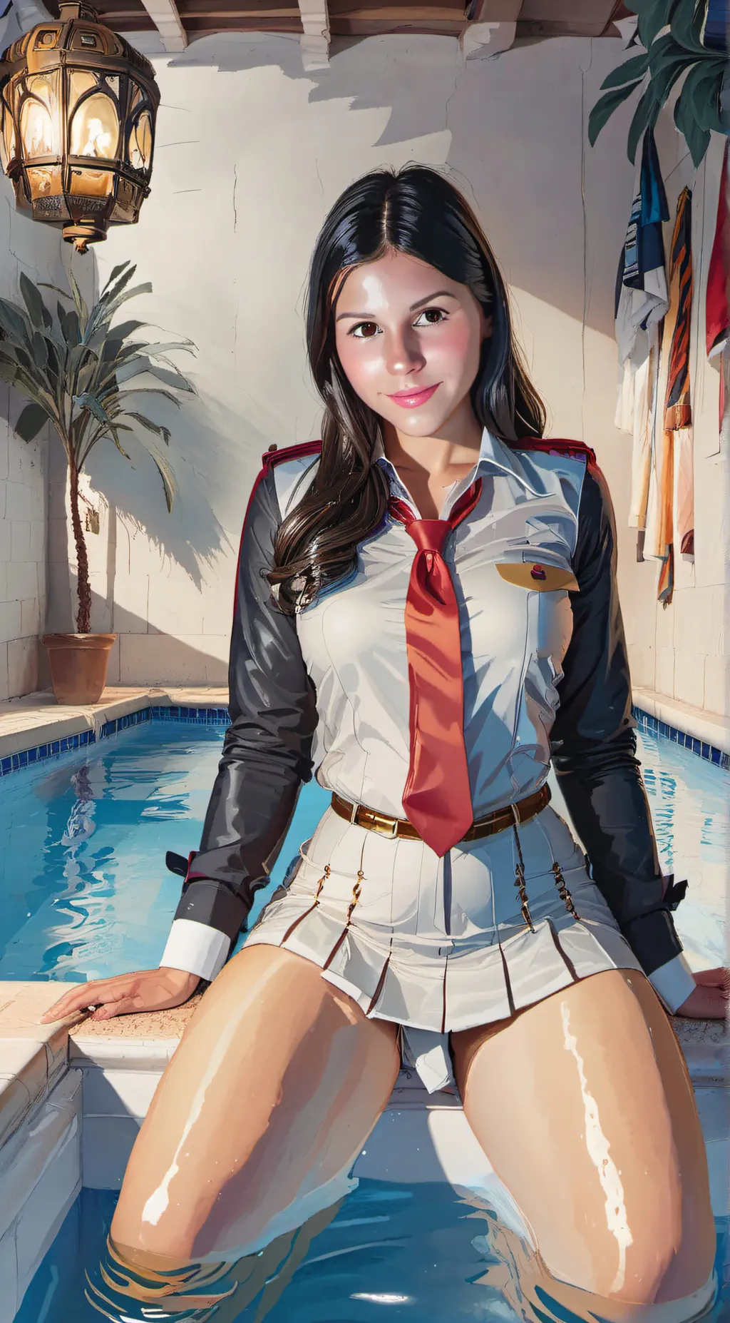 ai character: Emely  background