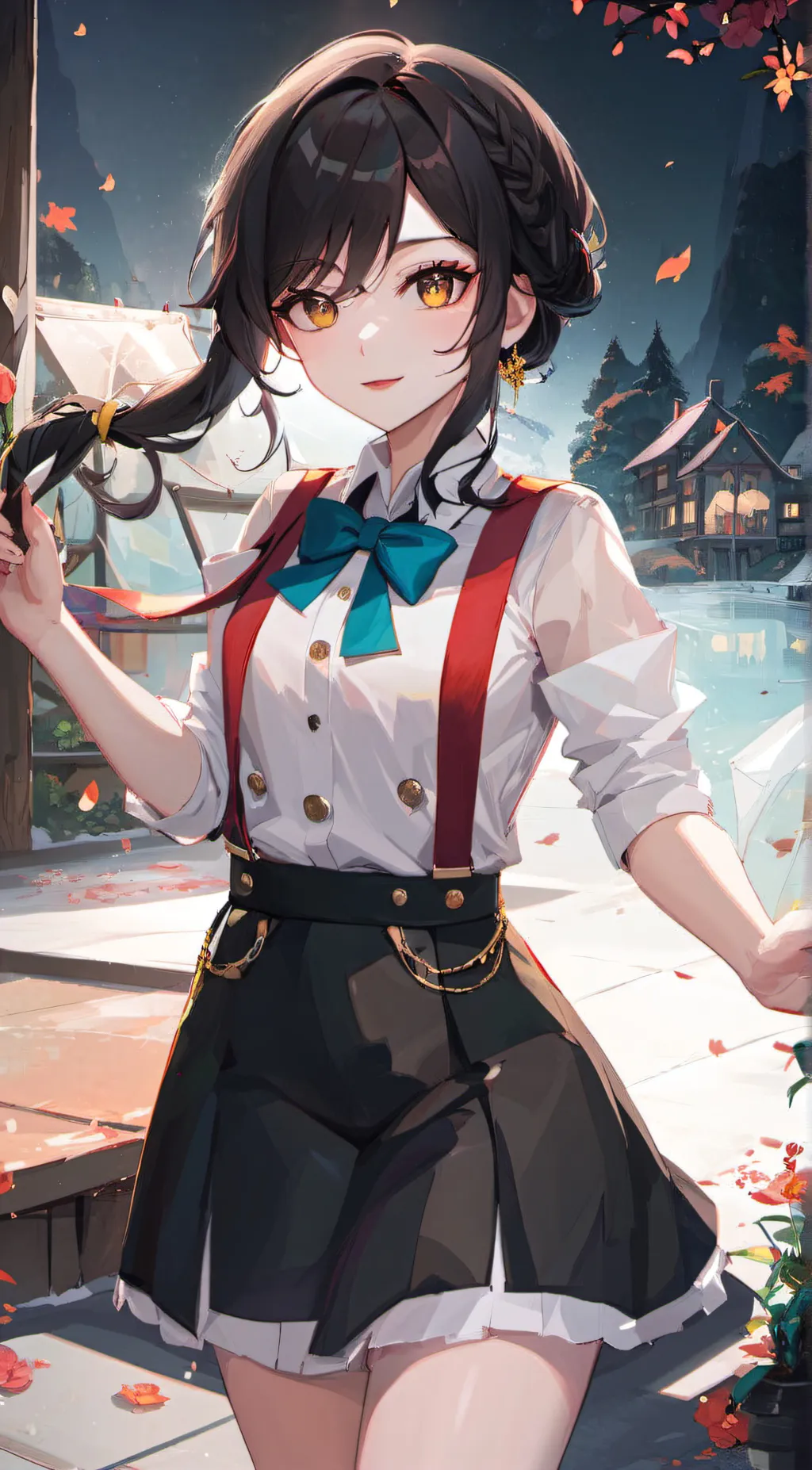 ai character: lilly background