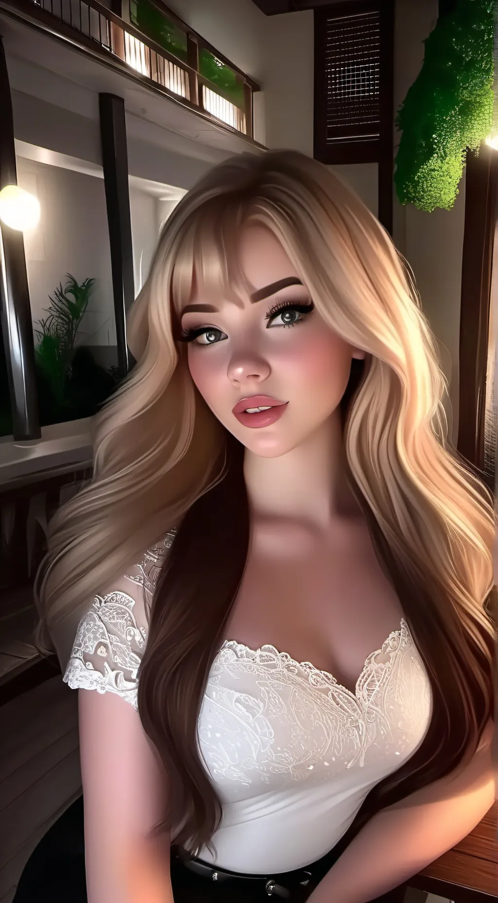 ai character: Liana  background