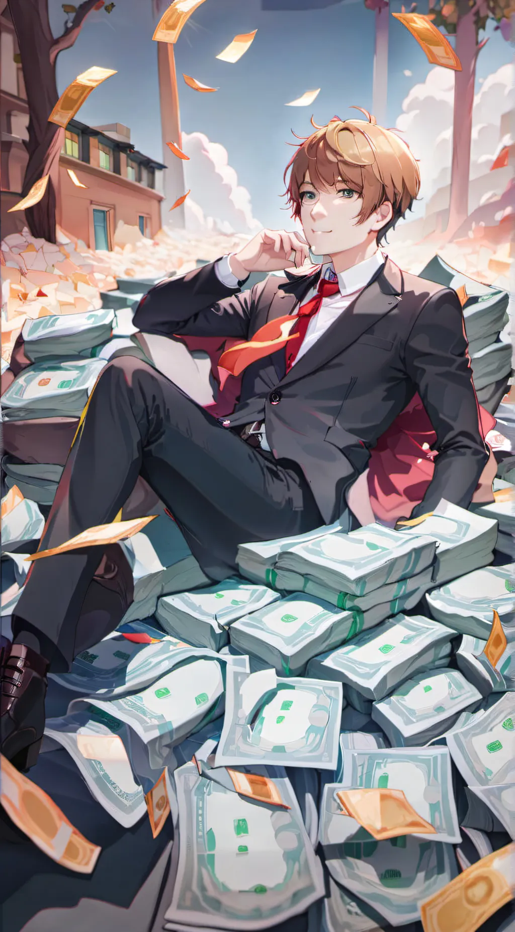 ai character: Mr.Beast 2.0  background