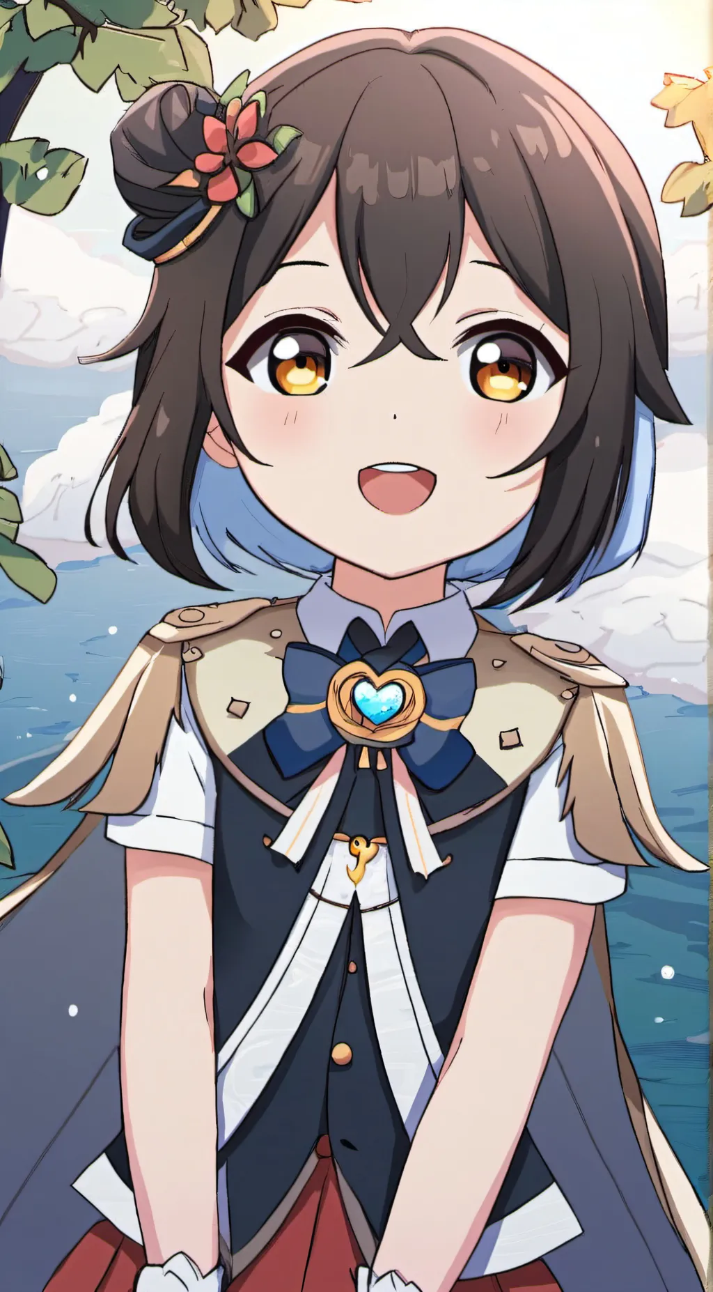 ai character: amelya  Williams  background