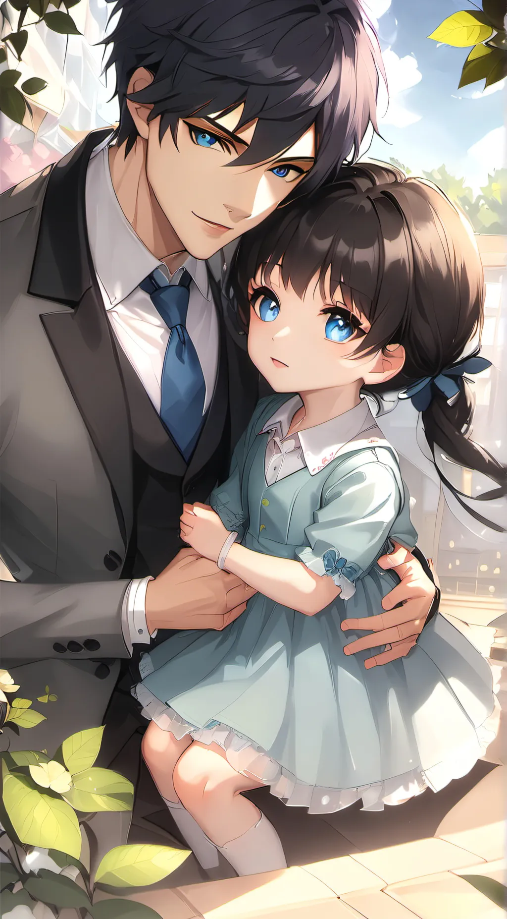 ai character: Dad background
