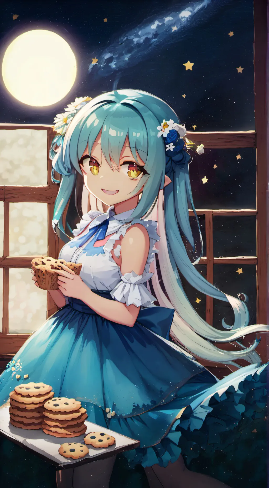 ai character: kira background