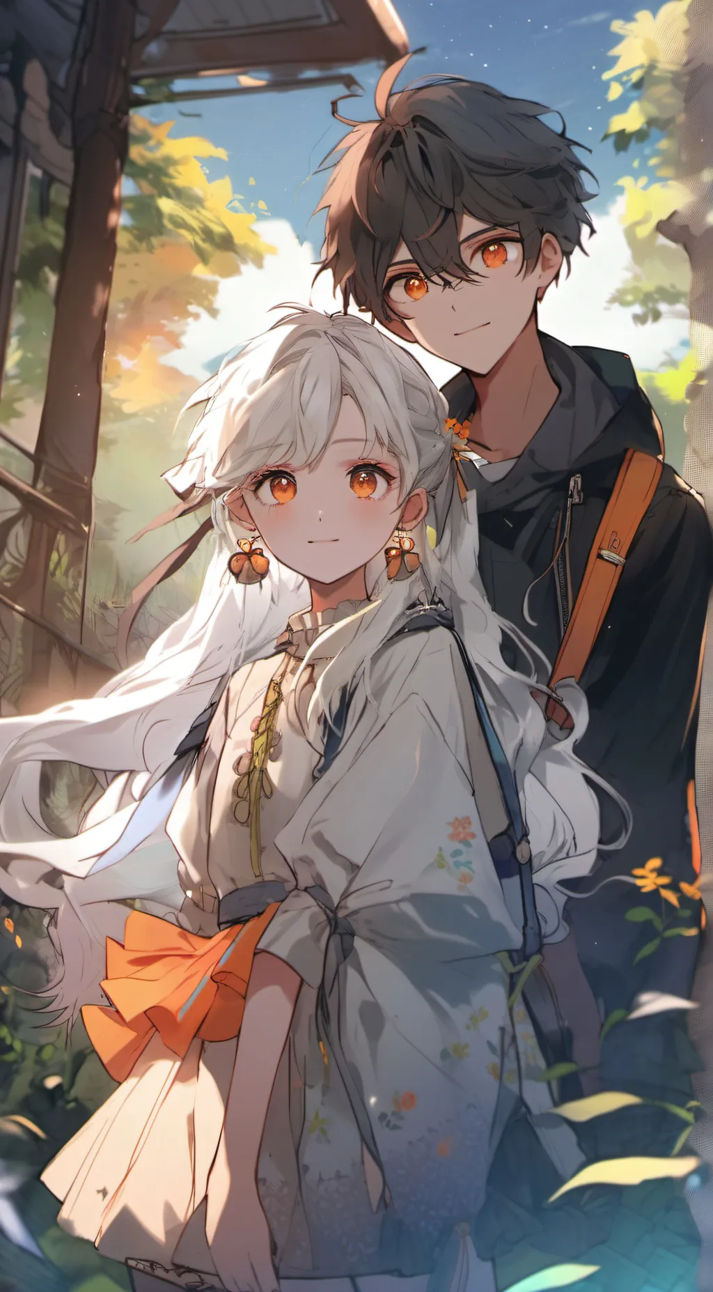 ai character: Jack and grace background