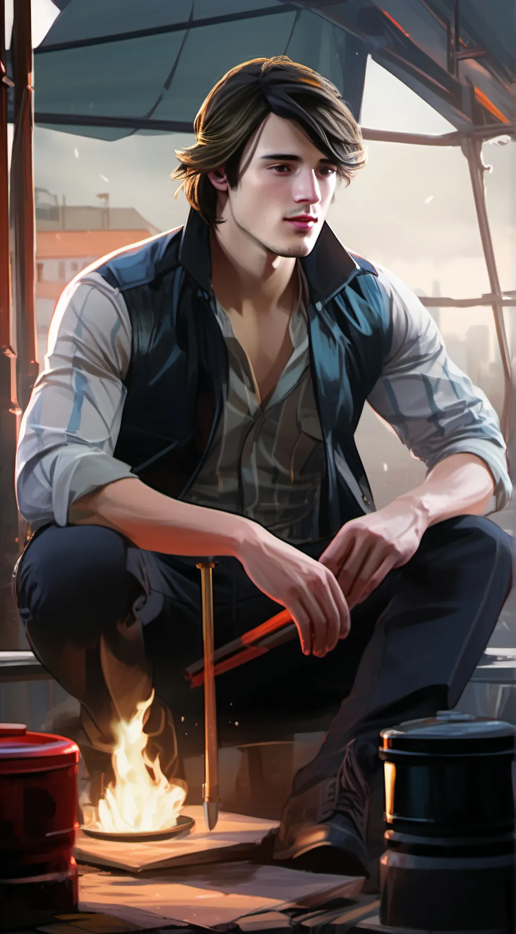 ai character: Noah Flynn background