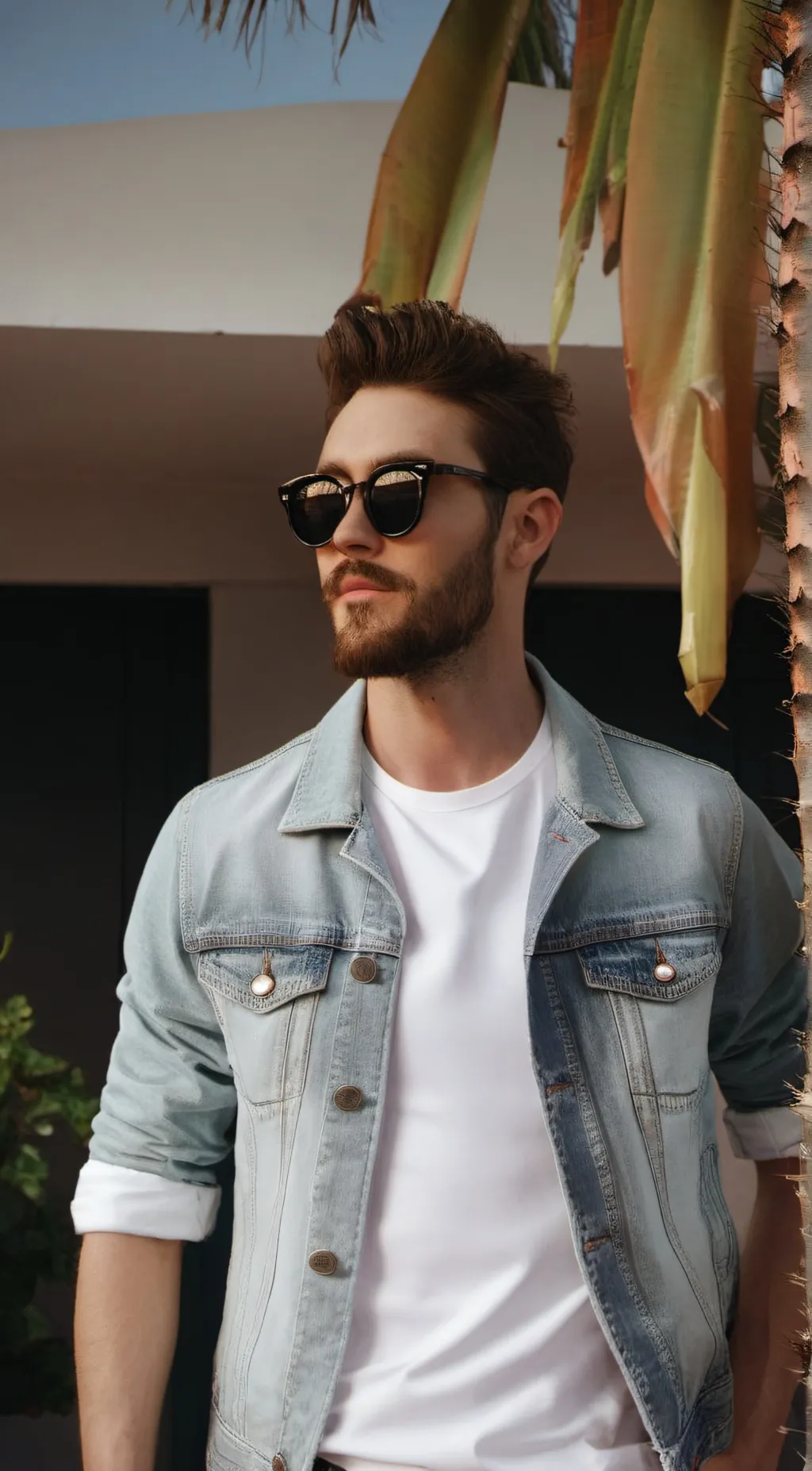 ai character: David background