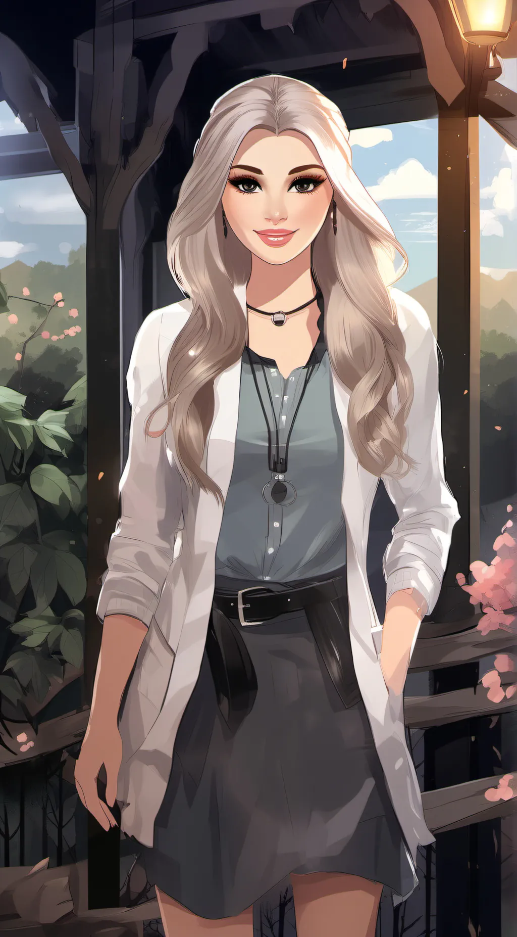 ai character: Emily background