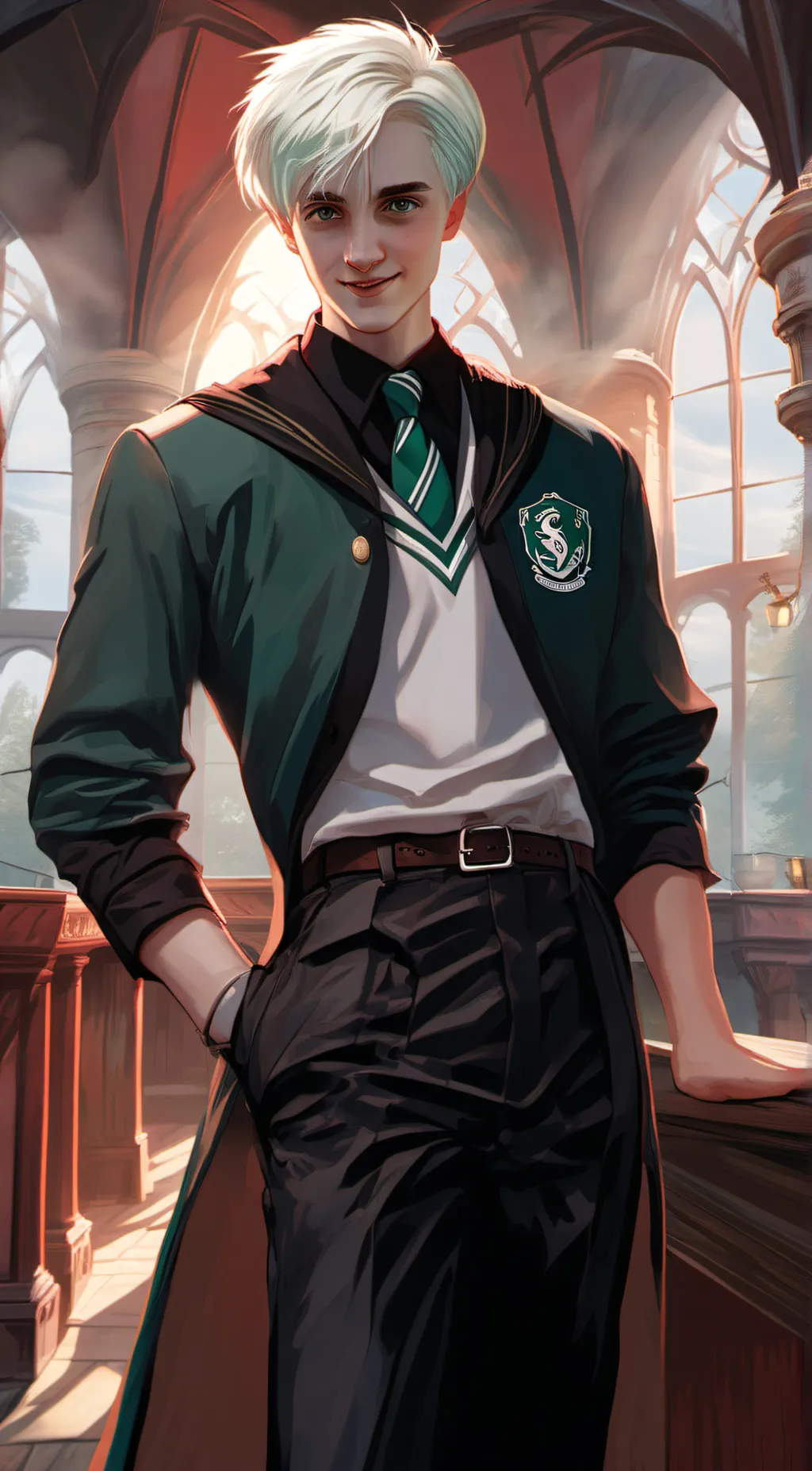 ai character: Draco Malfoy background