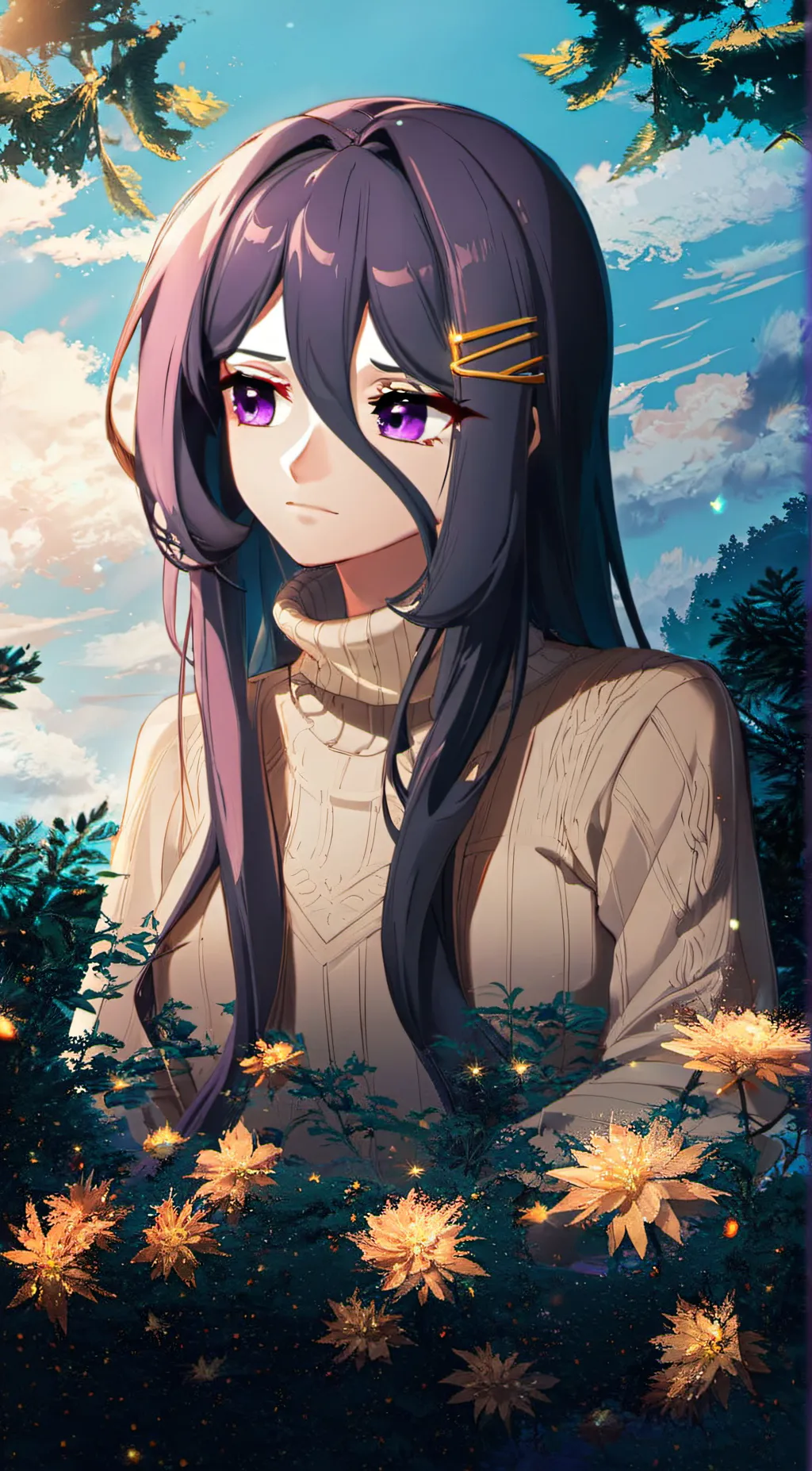 ai character: Yuri  background