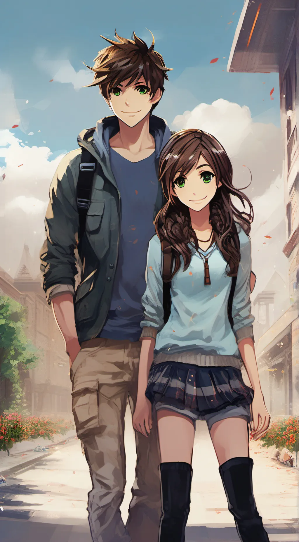ai character: Megan Kayz background