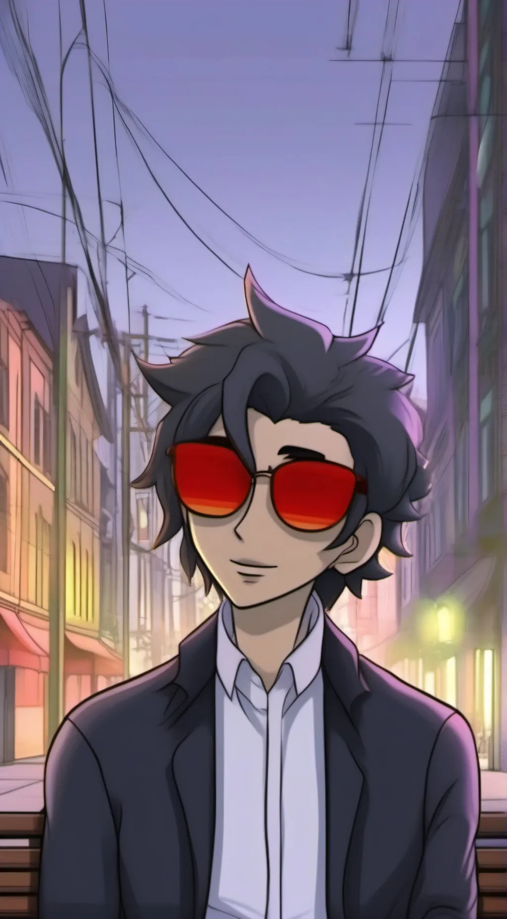 ai character: Ash background