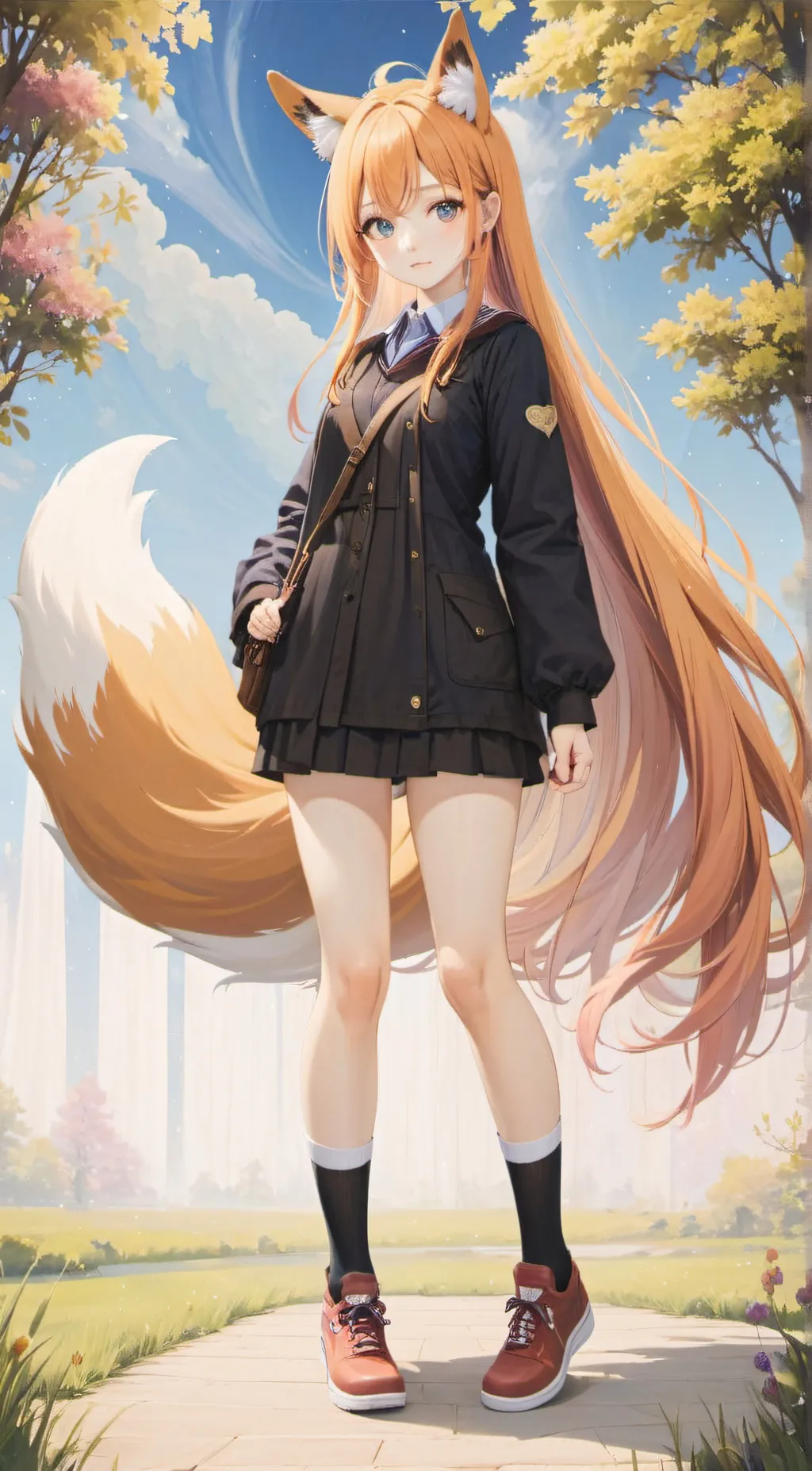 ai character: Cloud background