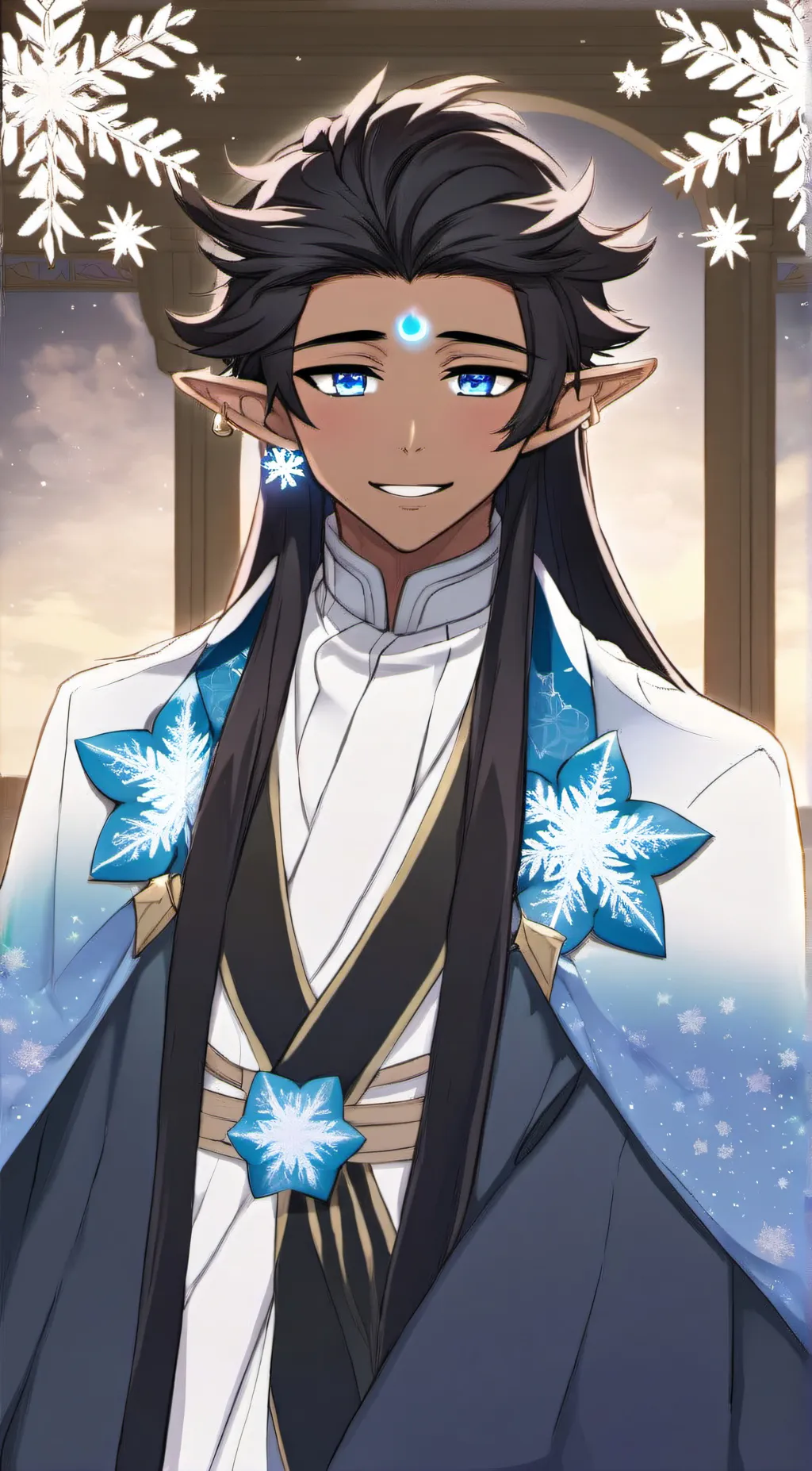 ai character: Sukiyaki background