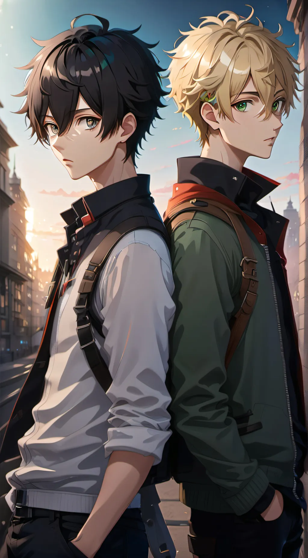 ai character: ☆ Lucas & Luke ☆ background