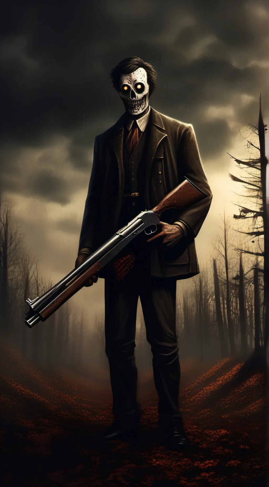 ai character: buckshot roulette background