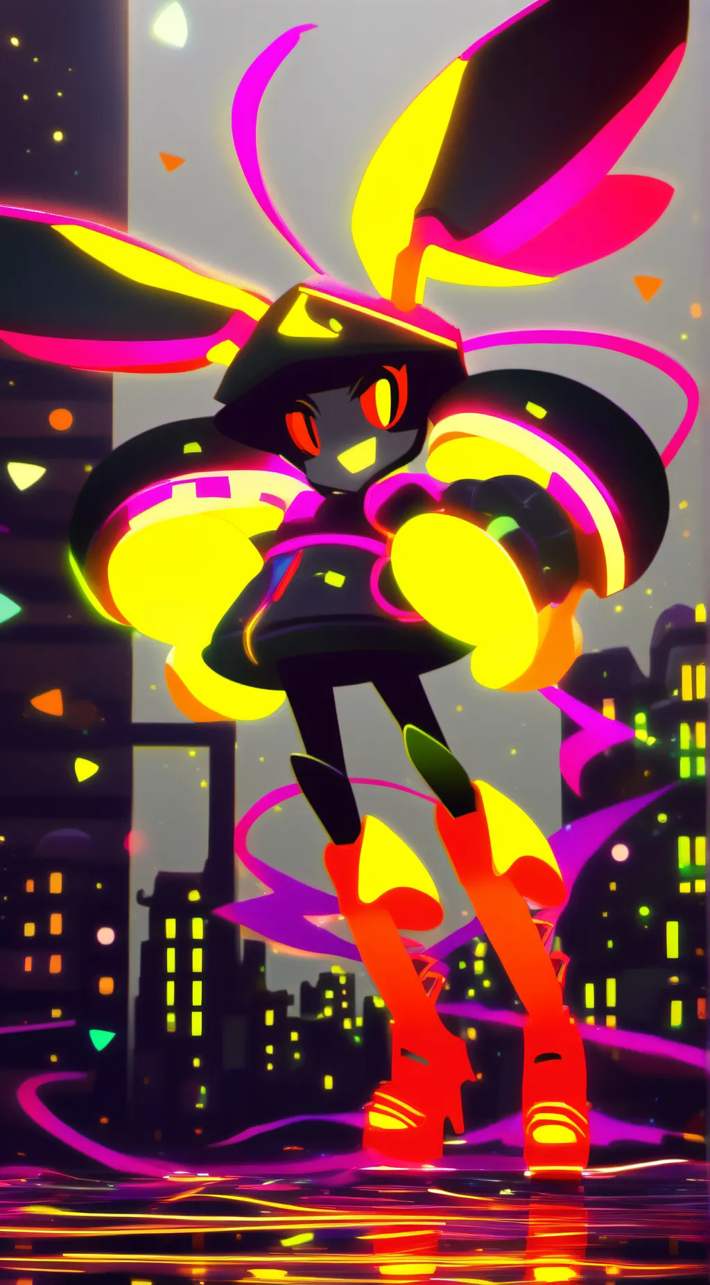 ai character: freeddy background