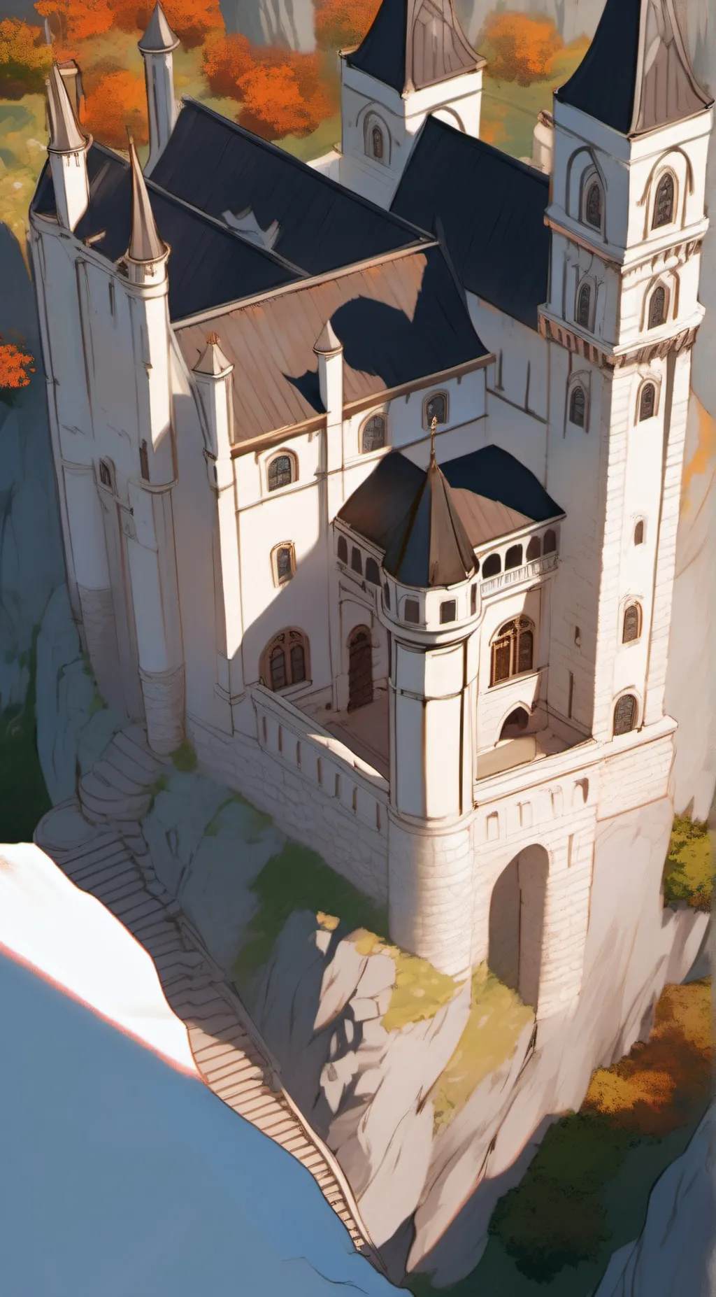 ai character: Hogwarts 🏰 background