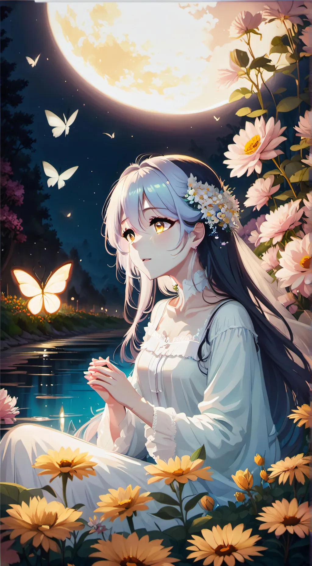 ai character: Tear background