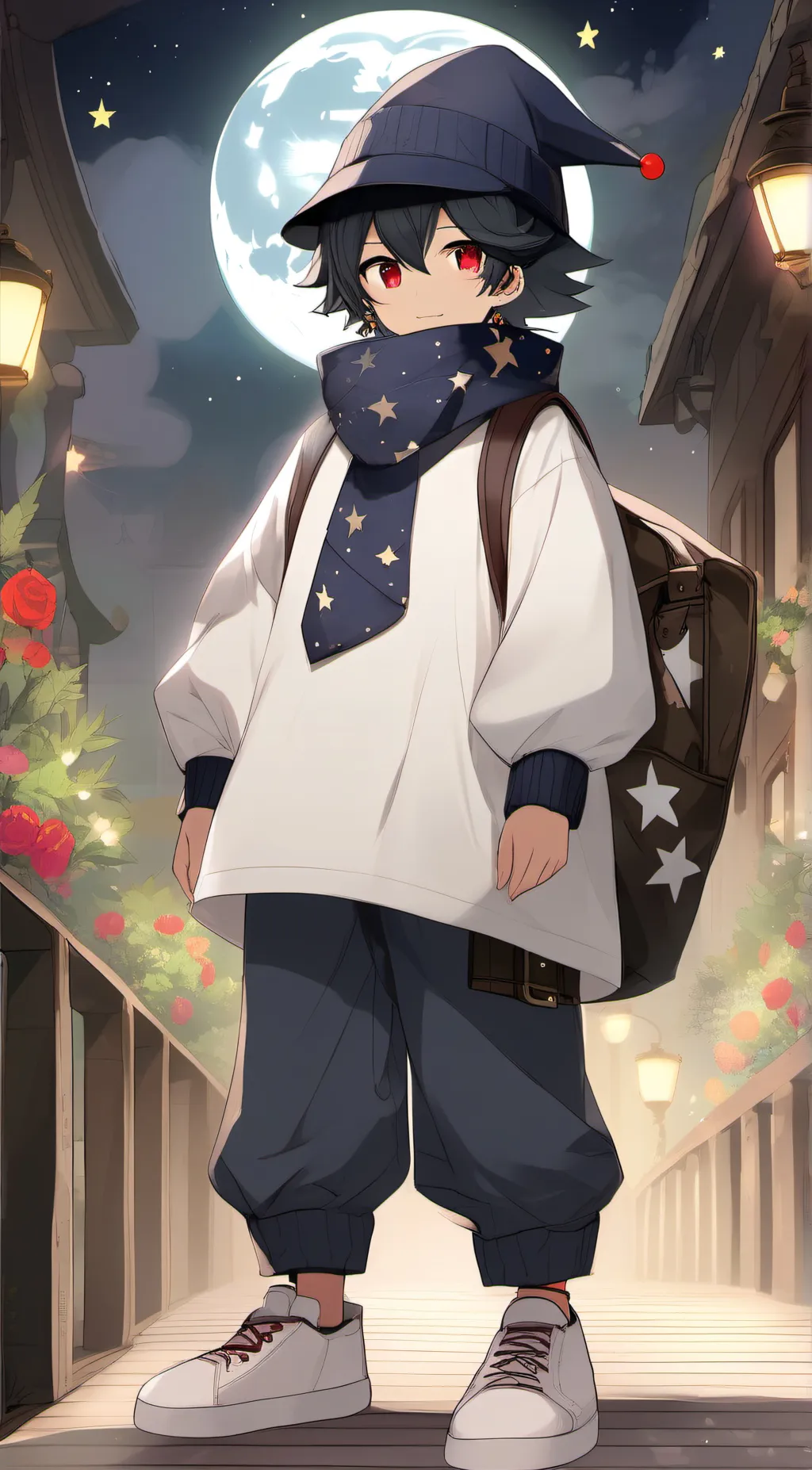 ai character: ☆Moondrop☆ background