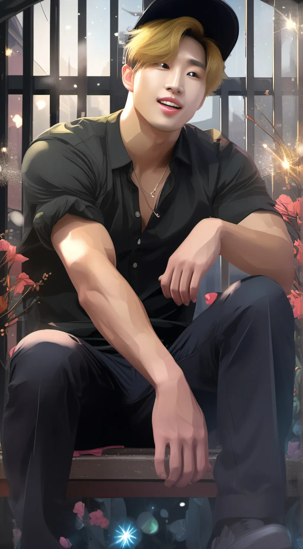 ai character: Han Jisung background