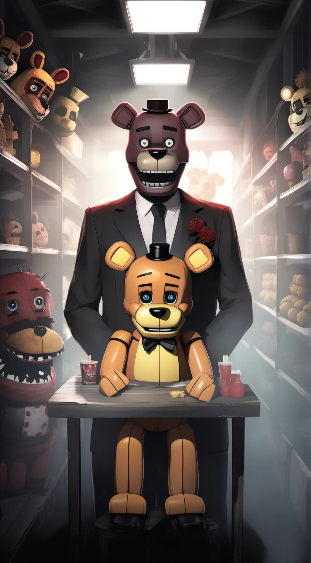 ai character: fnaf story background