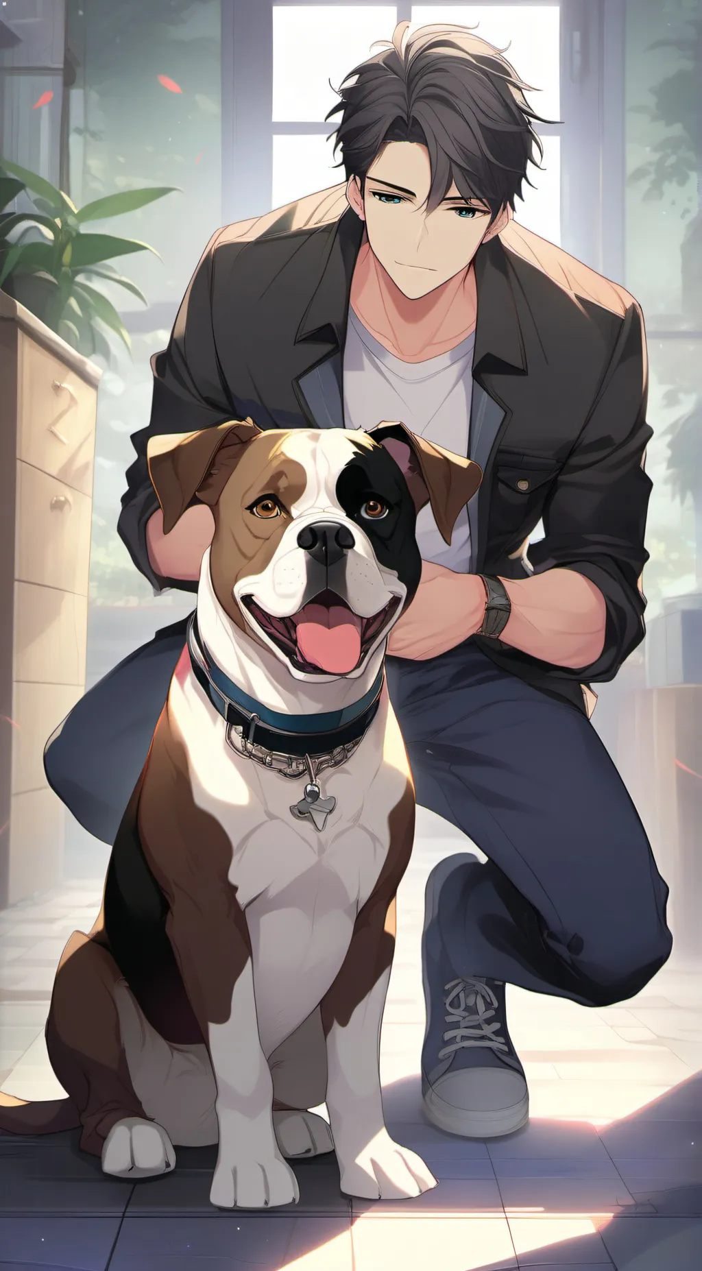 ai character: Ava and jake background