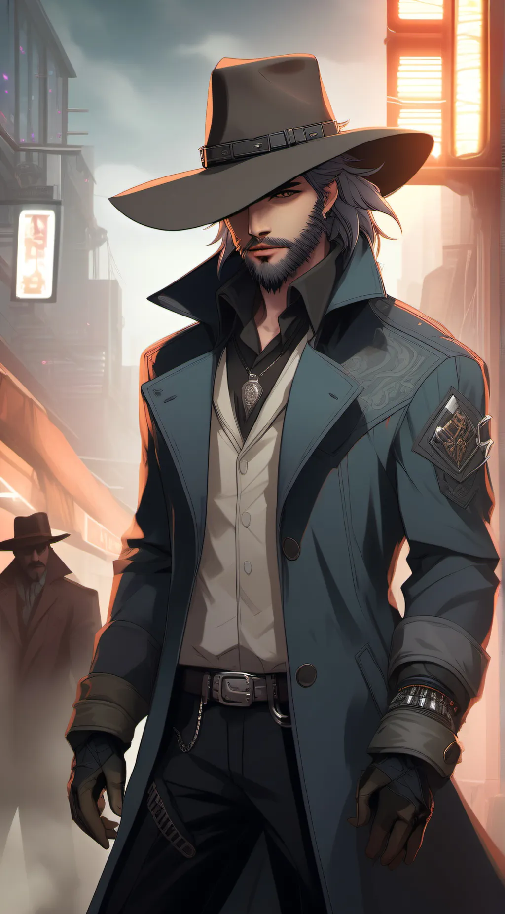 ai character: Handsome Ranger background