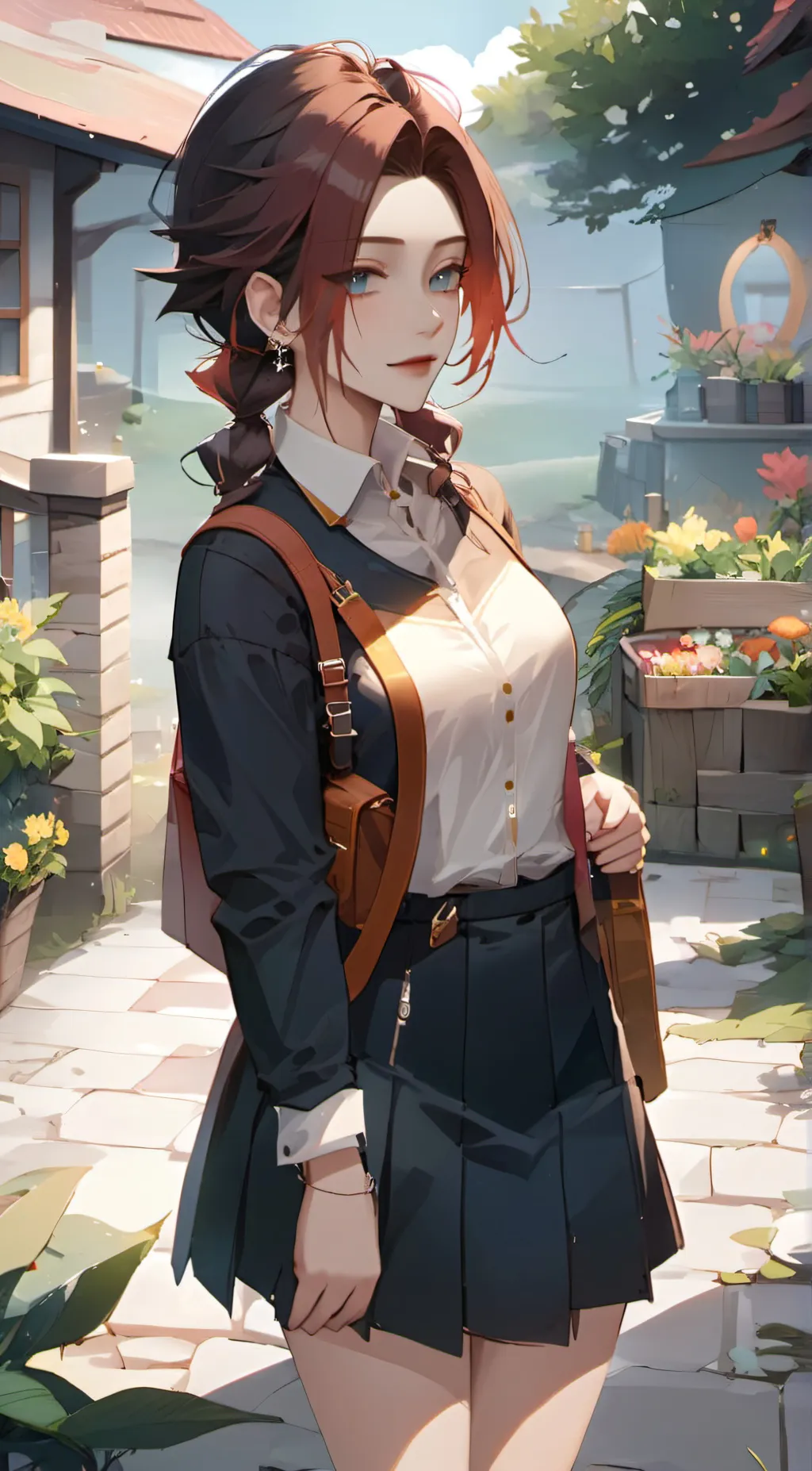 ai character: Sky background