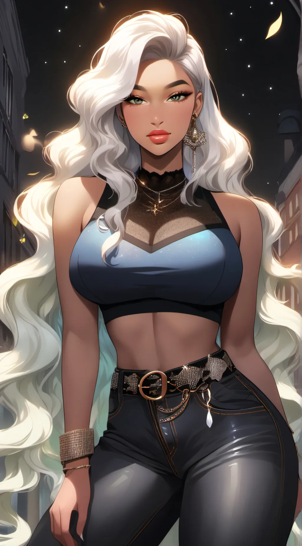 ai character: Megan Thee Stalion background