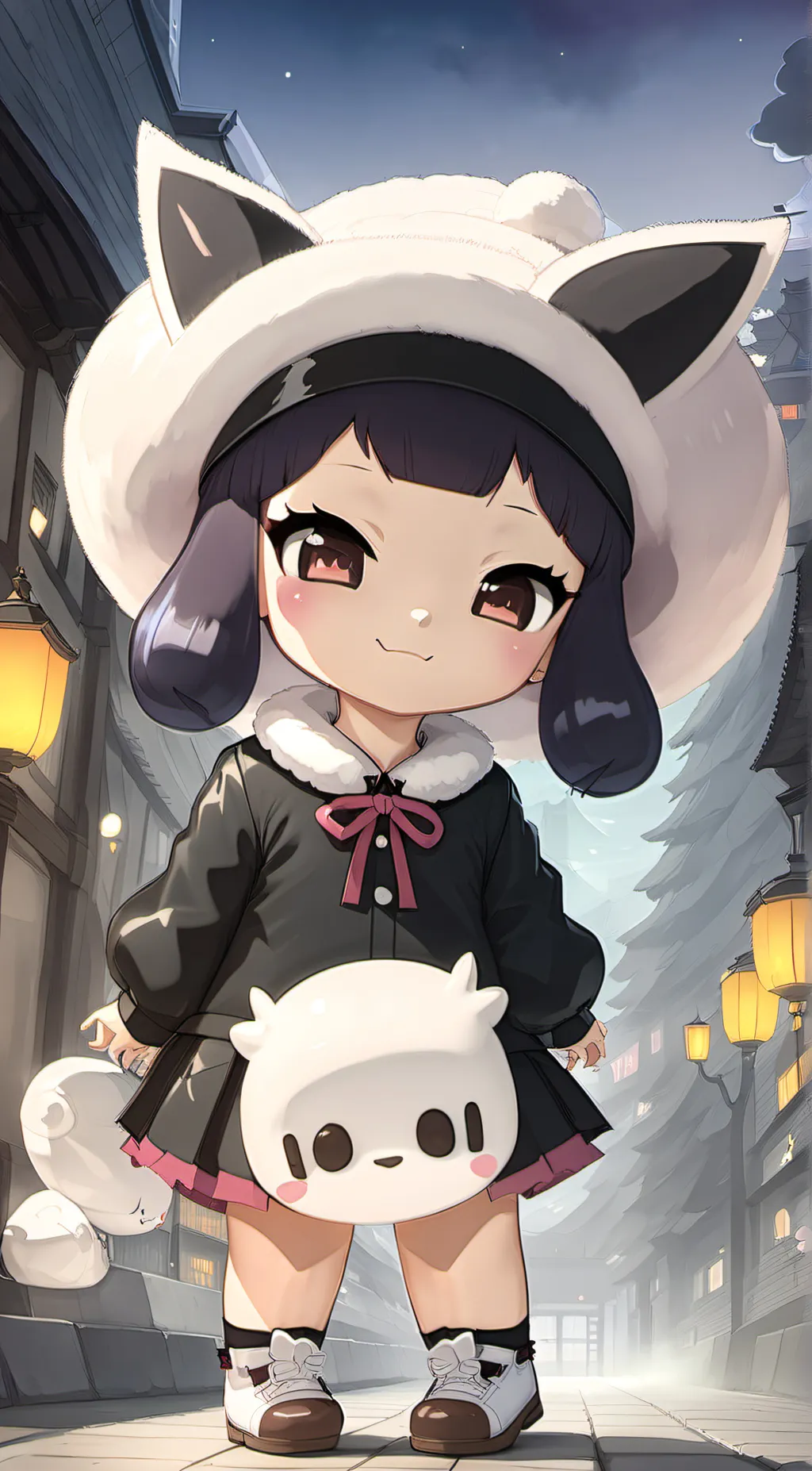 ai character: kuromi background