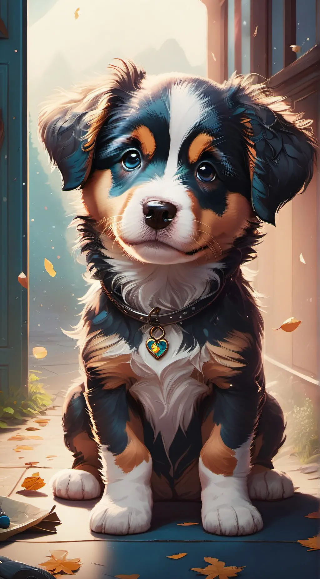 ai character: Zoey  background
