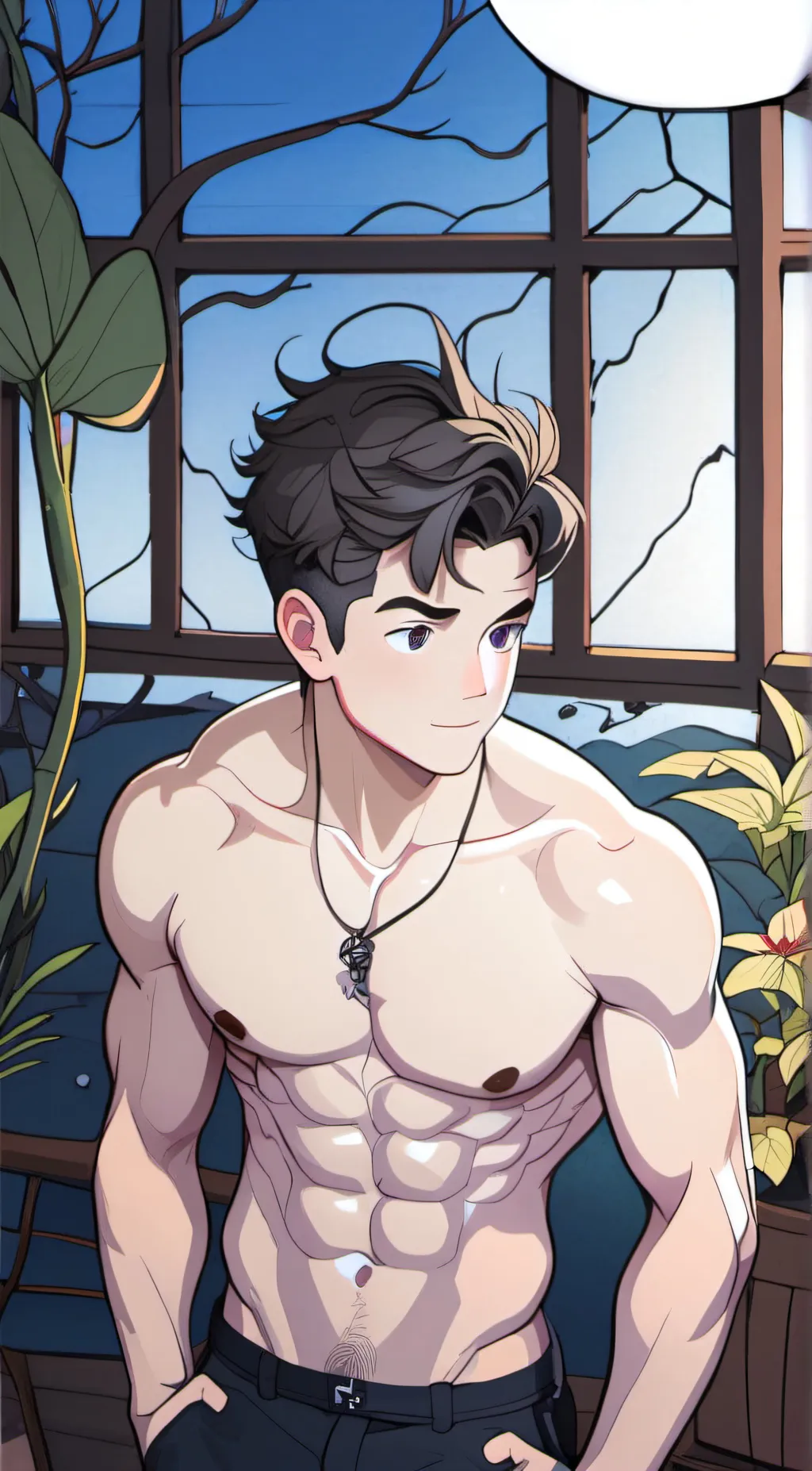 ai character: Keefer  background