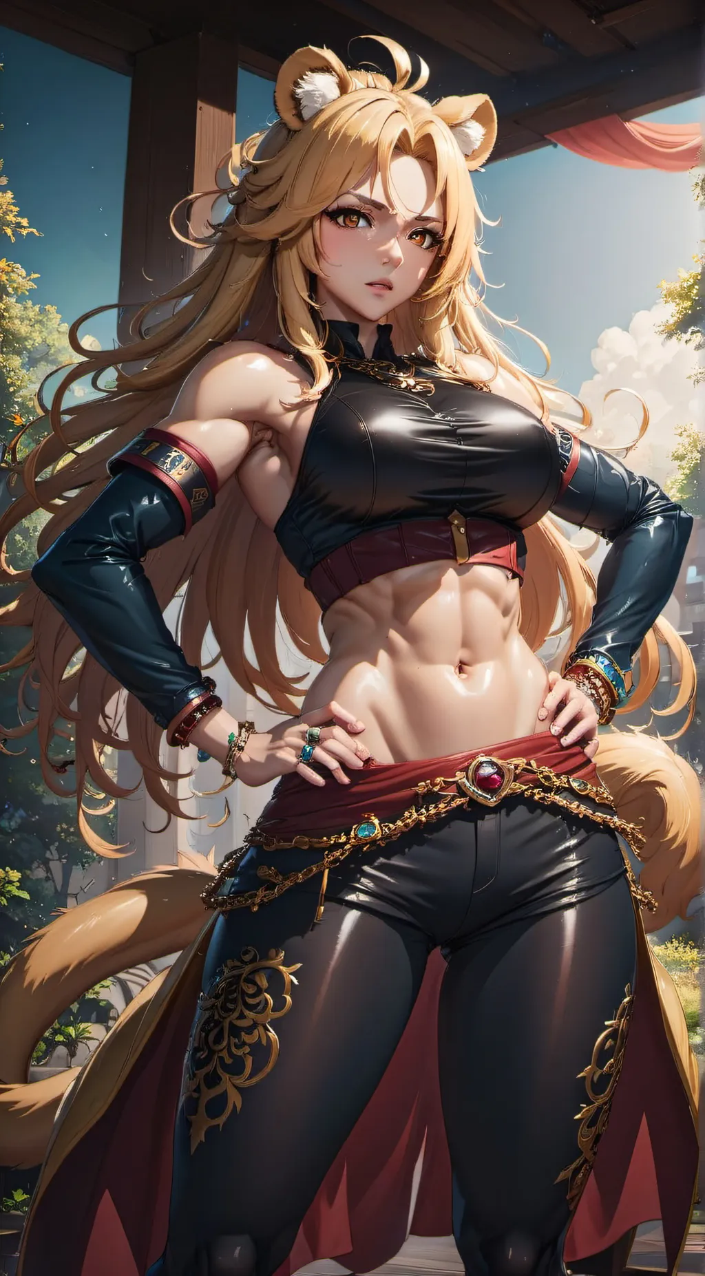 ai character: Jessica Tigera background