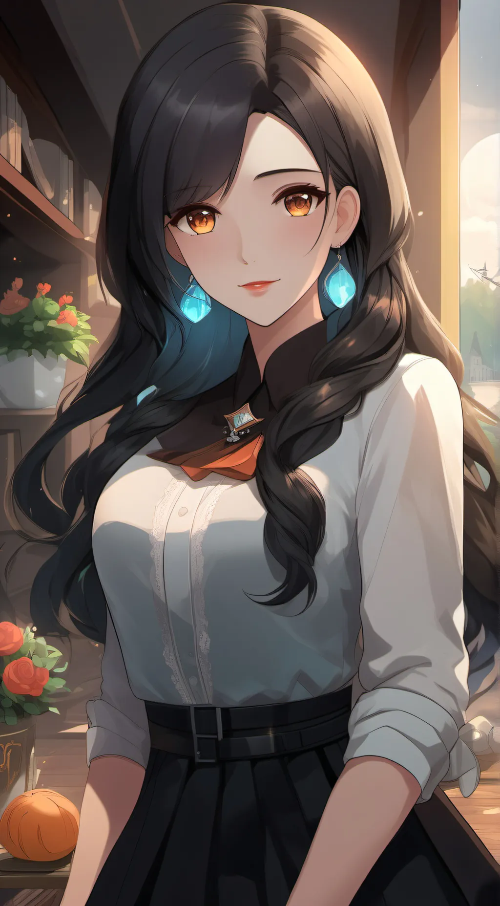 ai character: Aaliyah background