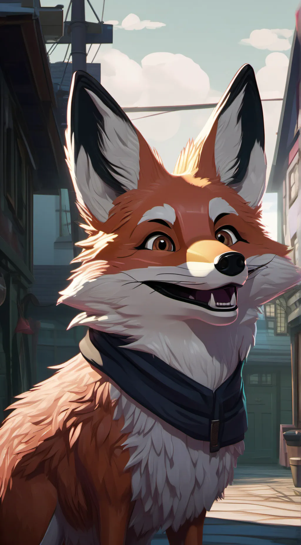 ai character: Leo background