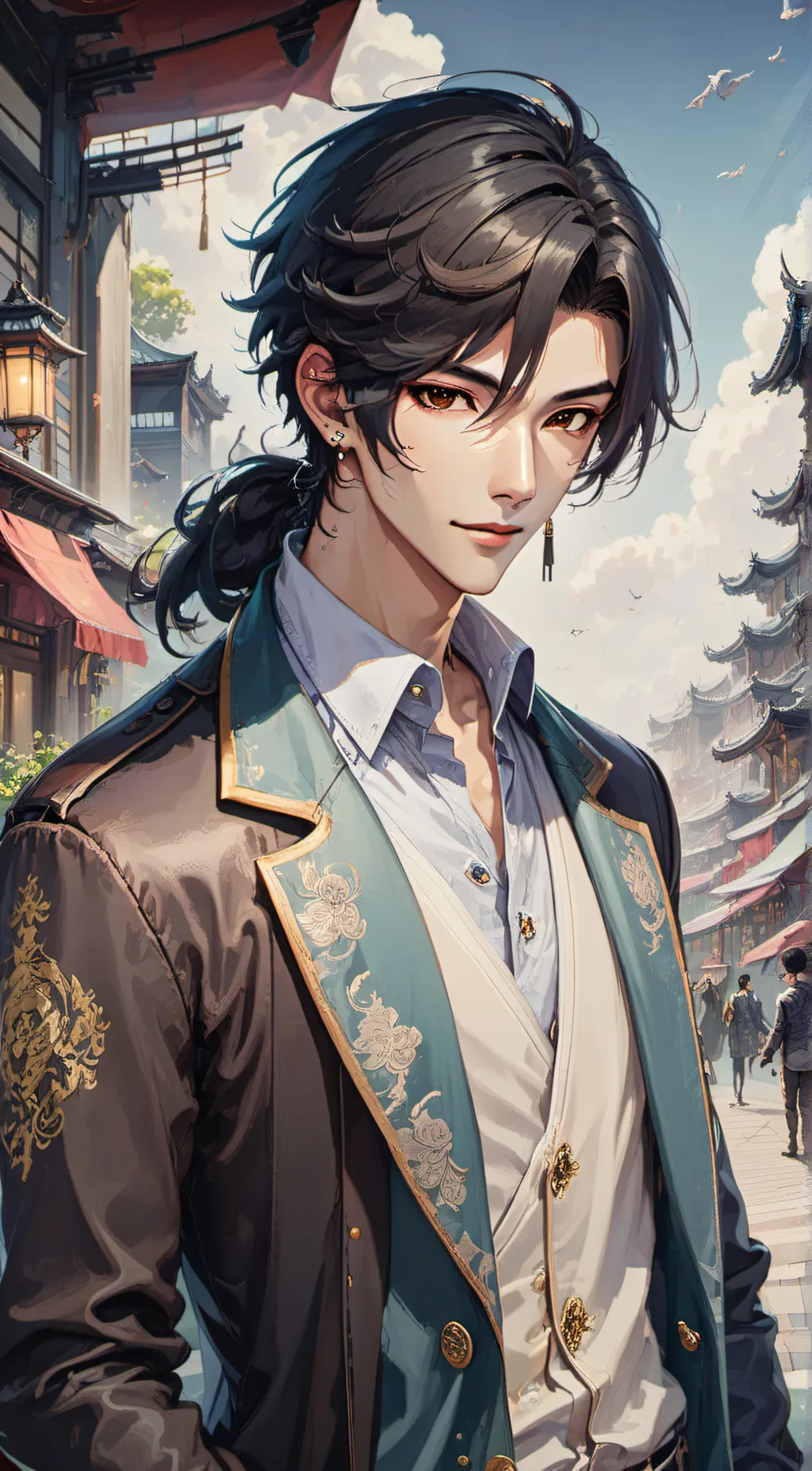 ai character: Xion background