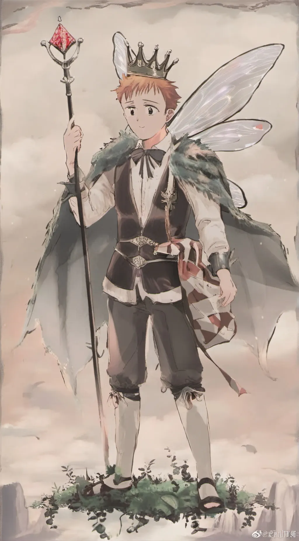 ai character: King background