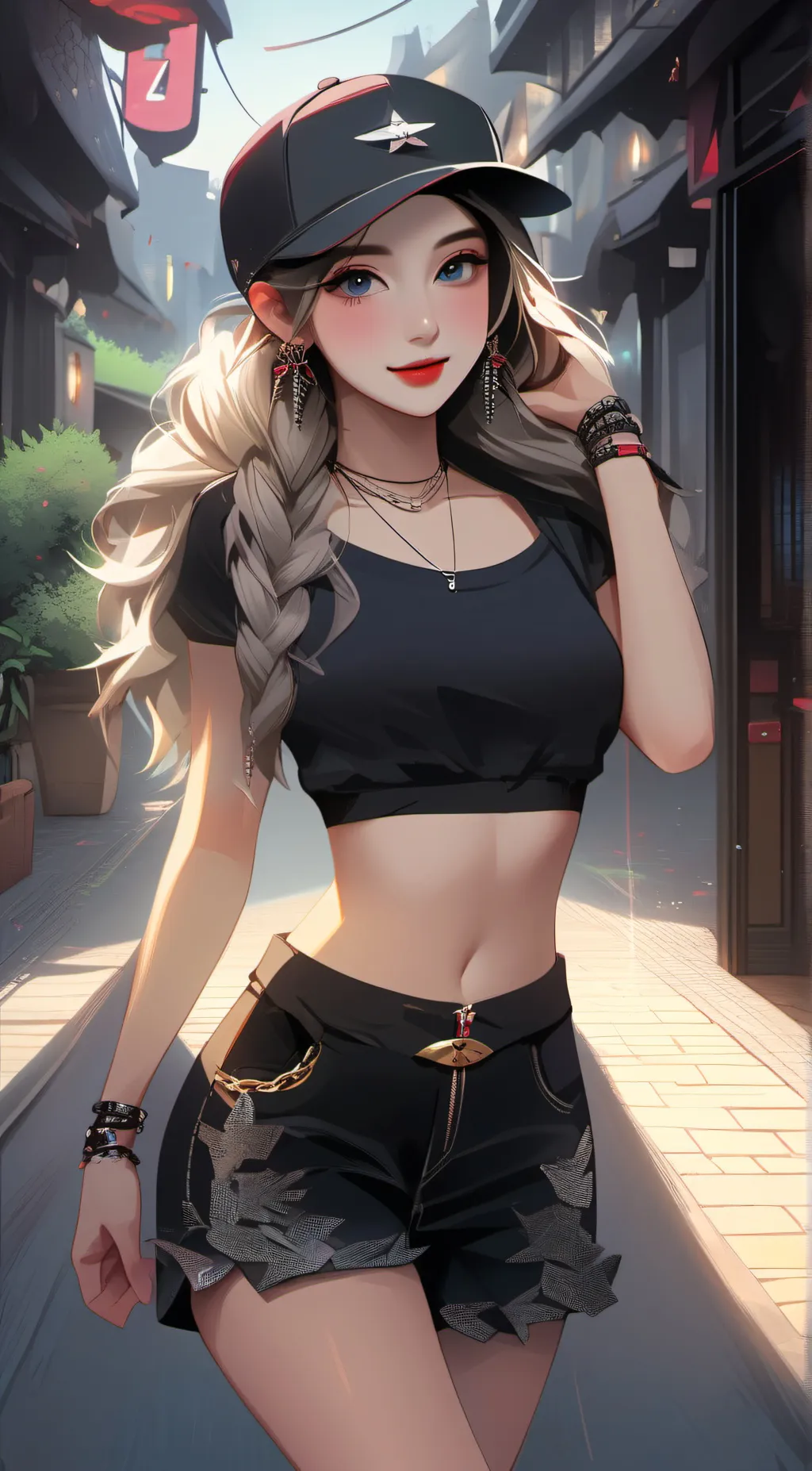 ai character: Nicole background